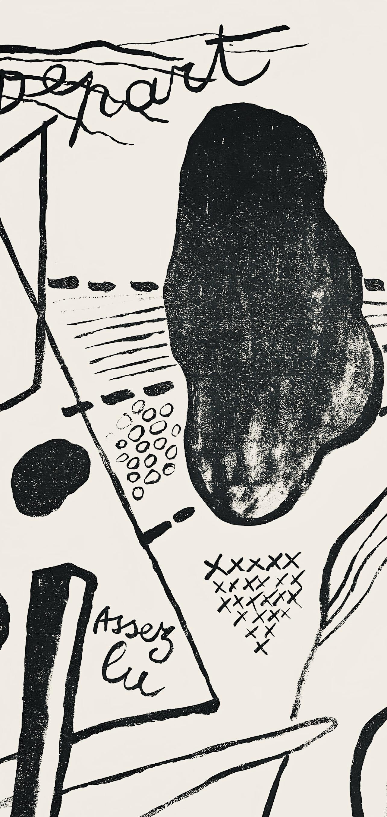 Fernand Léger, Composition (Saphire 24-38), Les Illuminations, Limited Edition Lithograph
