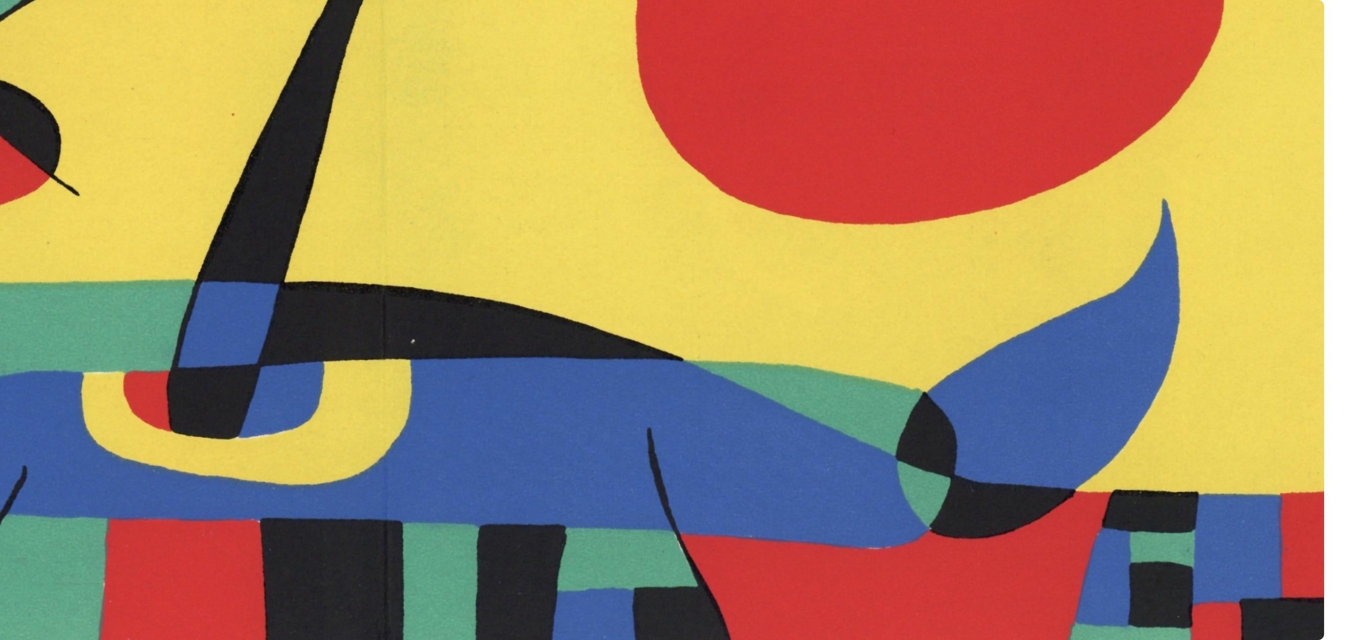 Joan Miró, Composition (Cramer 39), Joan Miró, Limited Edition Lithograph