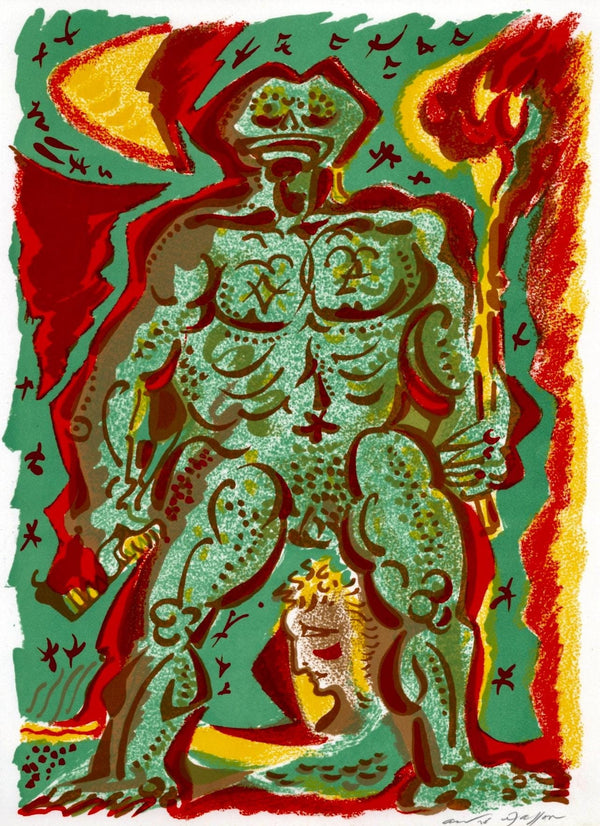 André Masson, Composition, Variations sur l'imaginaire, Limited Edition Lithograph