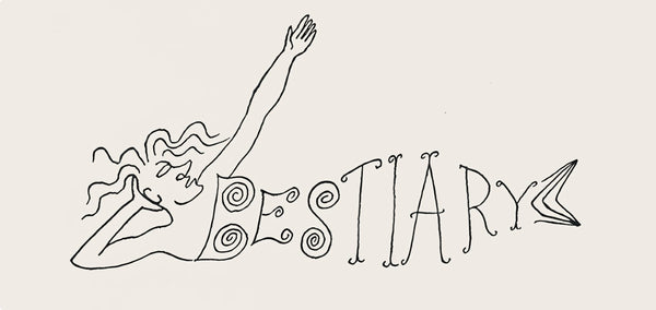 Alexander Calder, Composition, A Bestiary, Limited Edition Letterpress Print