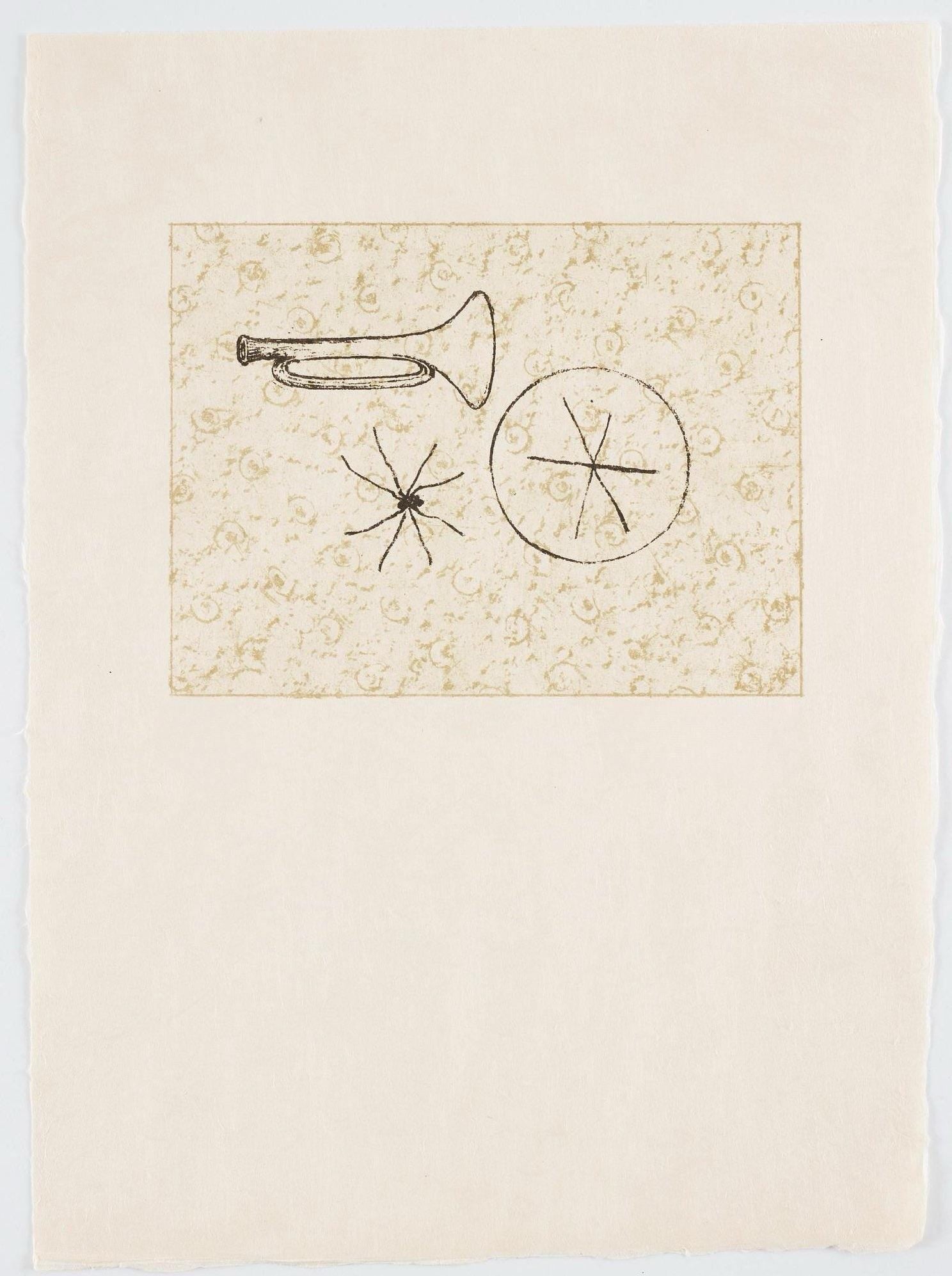 Max Ernst, Composition (Spies/Leppien 218), La Ballade du Soldat, Limited Edition Lithograph