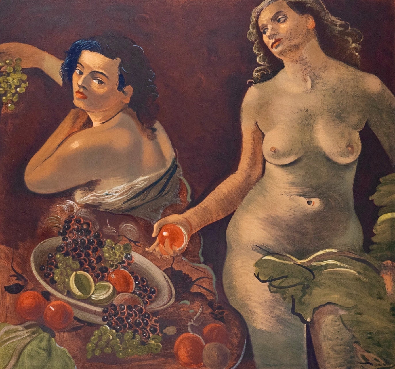 André Derain, Deux femmes nues et nature morte, André Derain, Collection Pierre Lévy, Limited Edition Lithograph