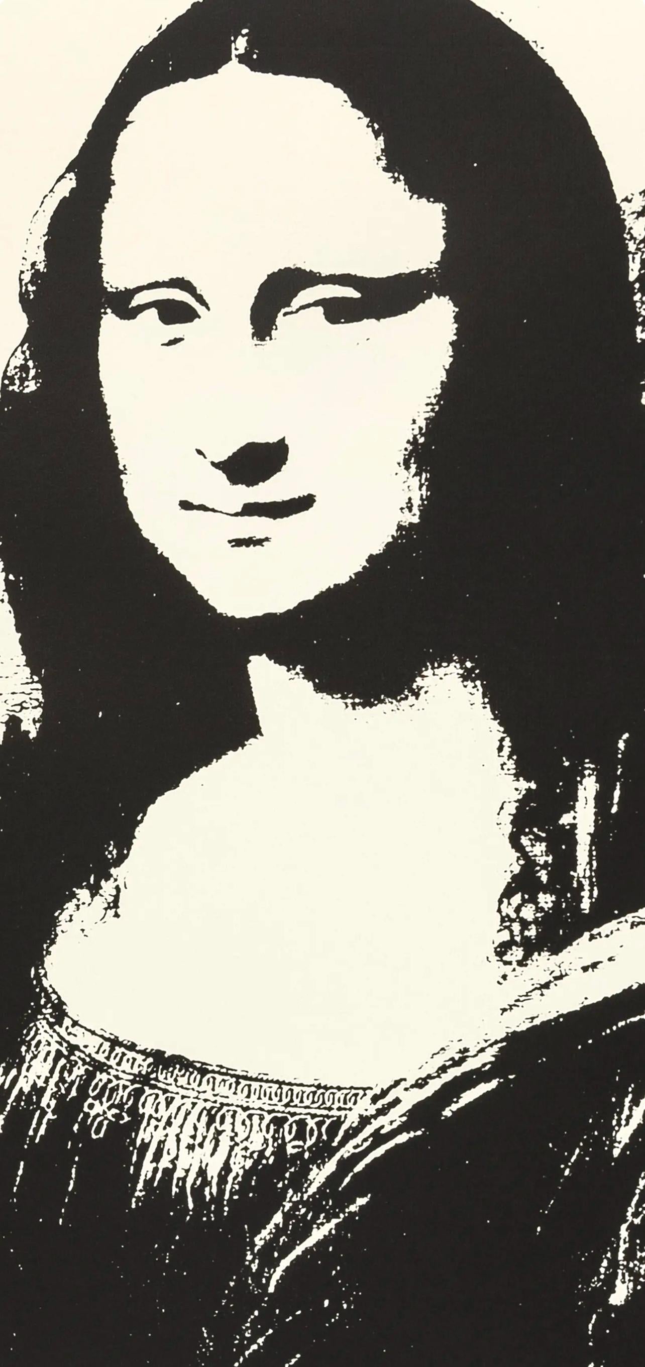 Andy Warhol, Mona Lisa (after Leonardo da Vinci), Official Limited Edition, Sunday B. Morning, Silkscreen