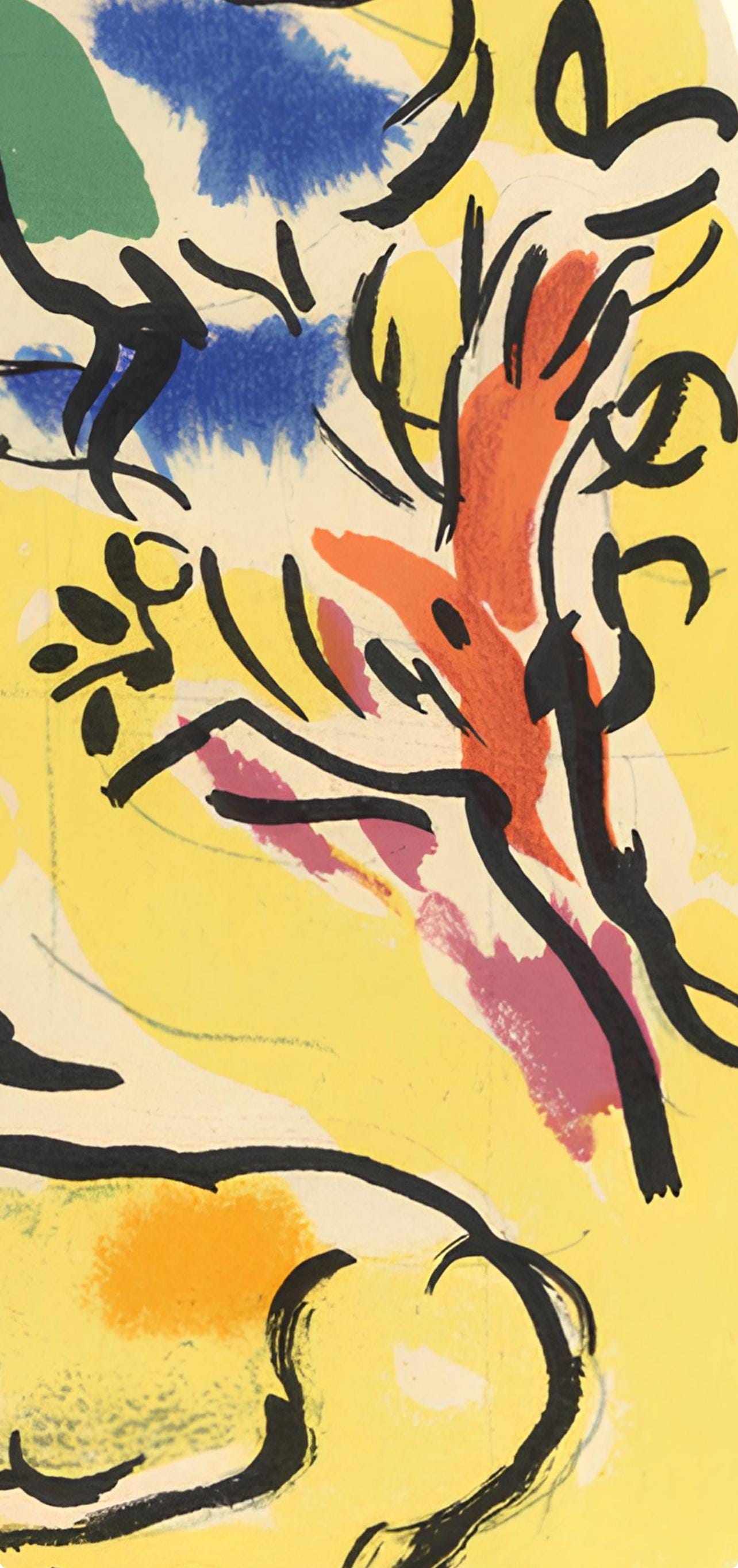 Marc Chagall, Tribe of Naphtali, Jerusalem Windows, Limited Edition Lithograph