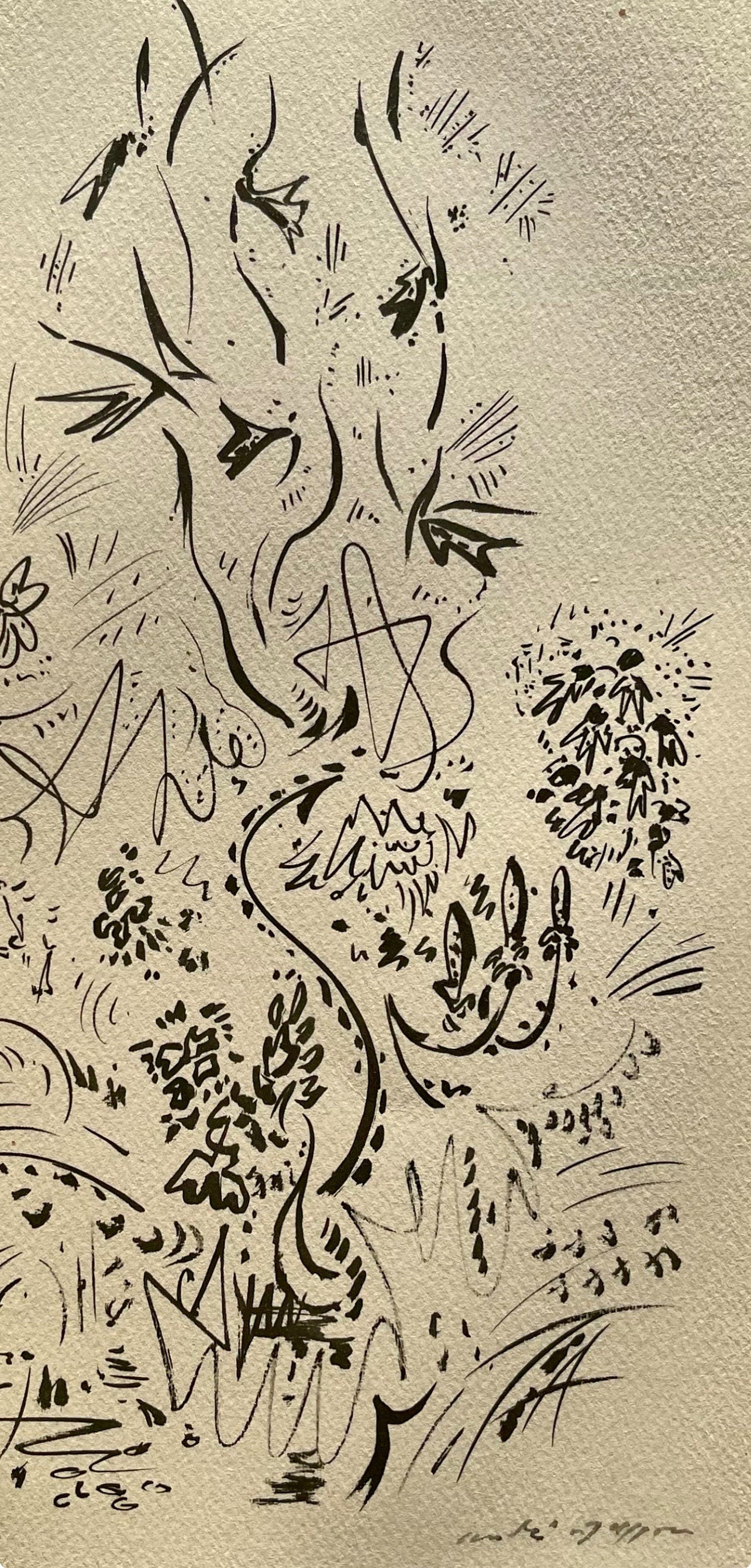 André Masson, Herbes et fleurs, Masson Dessins, Limited Edition Lithograph
