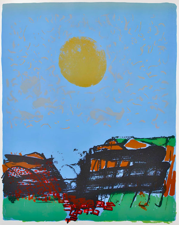 Paul Guiramand, Composition, Œuvres complètes d'Albert Camus, Limited Edition Lithograph