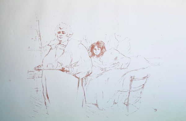 Henri de Toulouse-Lautrec, Composition, Images de Lautrec, 21 Planches en Couleurs, Collezione dell'Obelisco, Limited Edition Lithograph