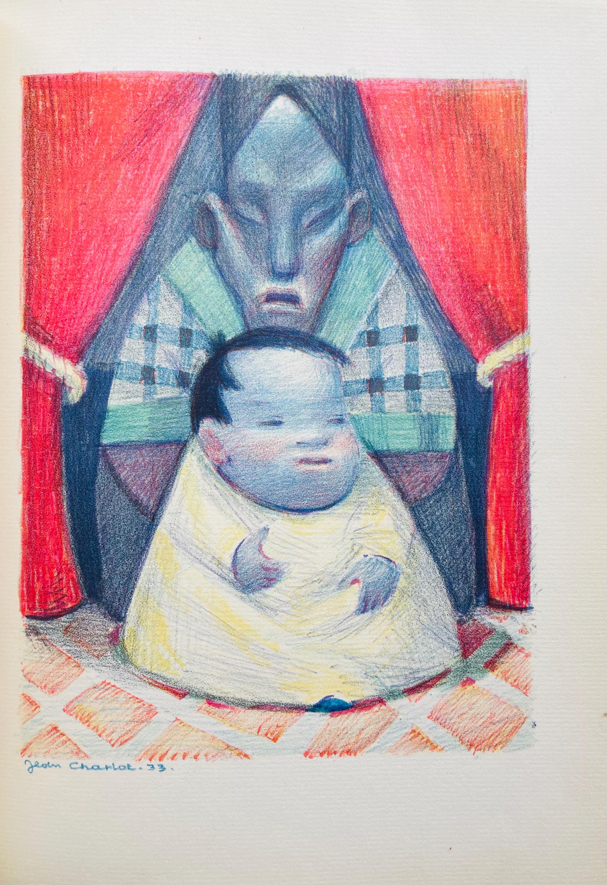 Jean Charlot, Composition, Limited Edition Lithograph