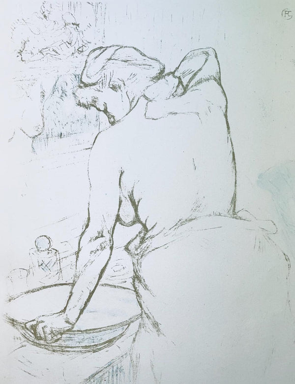 Henri de Toulouse-Lautrec, Composition, Images de Lautrec, 21 Planches en Couleurs, Collezione dell'Obelisco, Limited Edition Lithograph