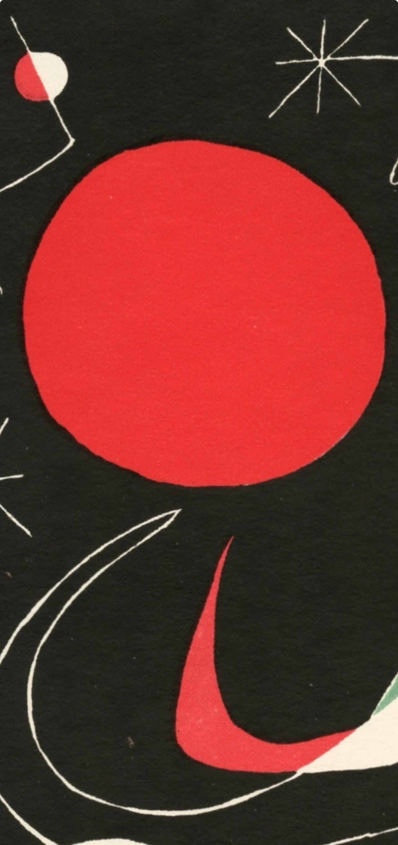 Joan Miró, Composition (Cramer 39), Joan Miró, Limited Edition Lithograph