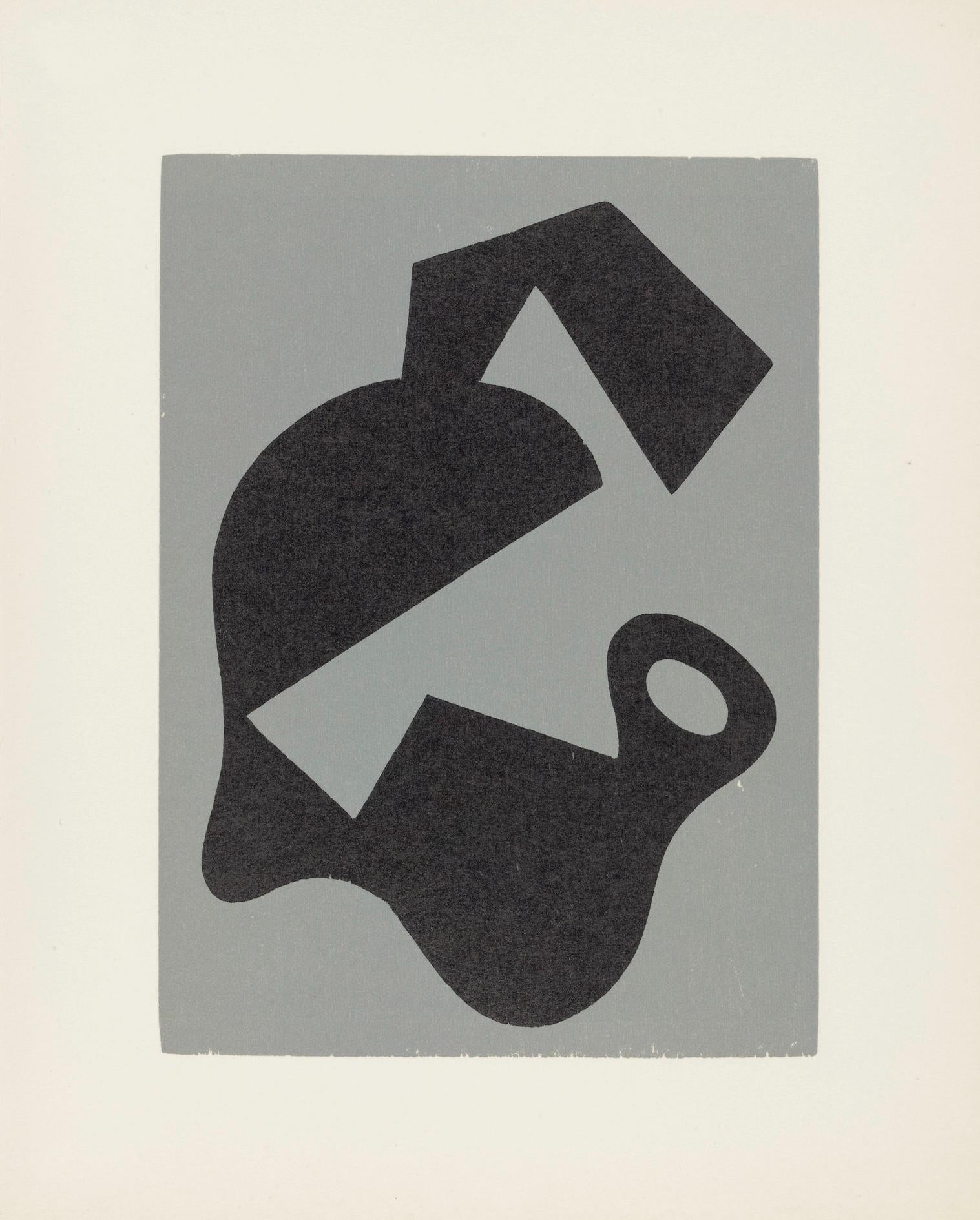 Hans Jean Arp, Composition (Arntz 148-175; Hagenbach A 25; Bolliger 54), Dreams and Projects, Limited Edition Woodcut