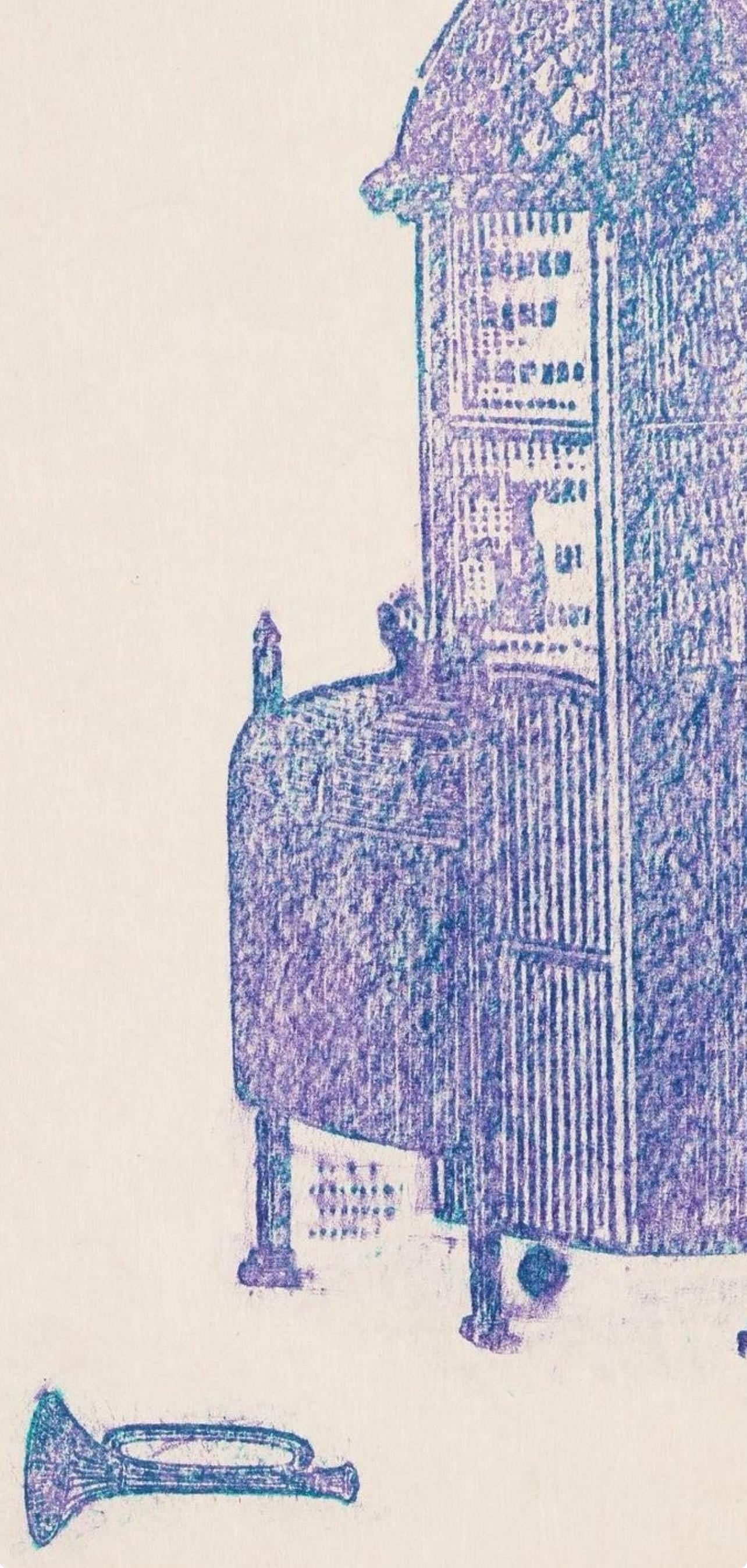 Max Ernst, Composition (Spies/Leppien 218), La Ballade du Soldat, Limited Edition Lithograph