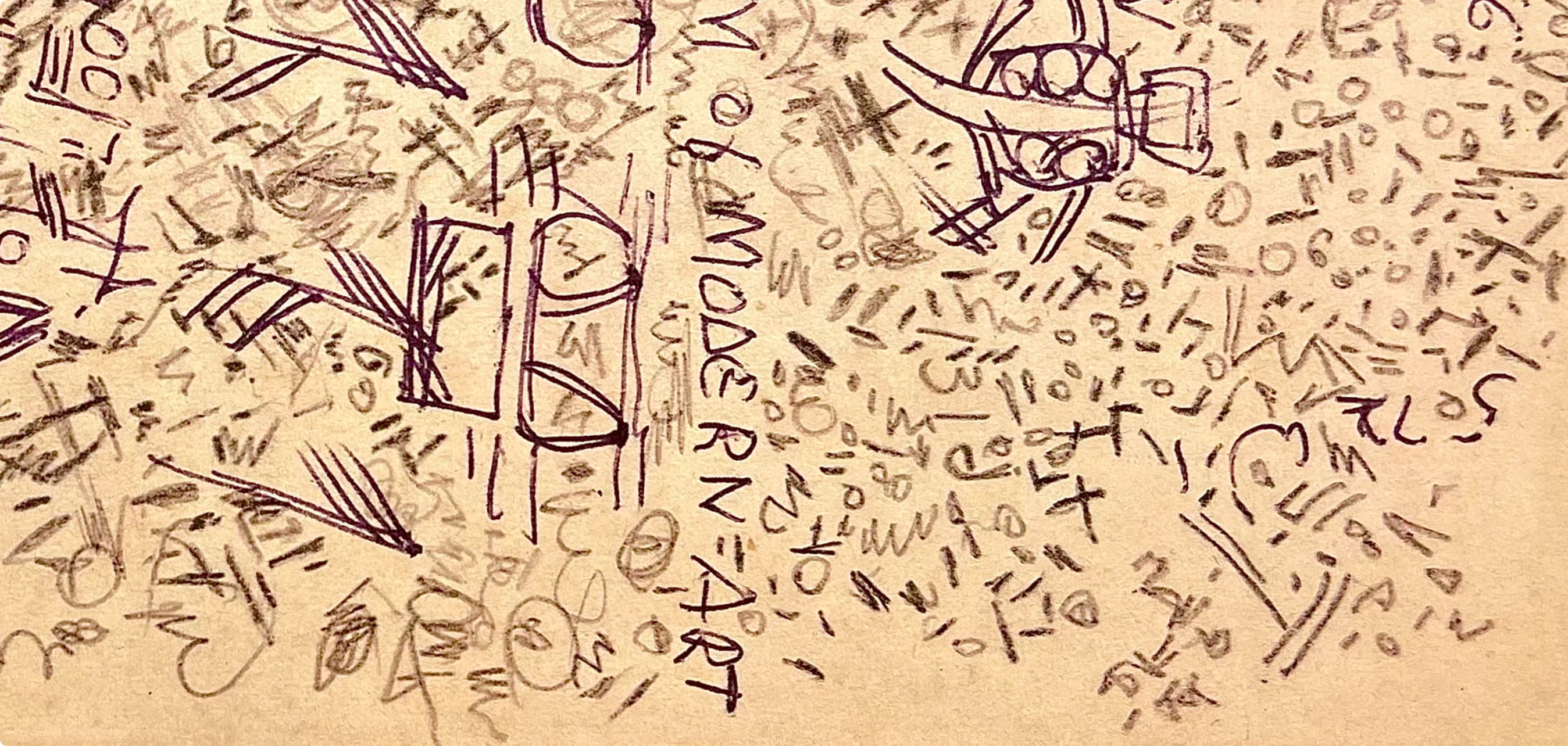 Jackson Pollock, Composition, Jackson Pollock, The Last Sketchbook, Limited Edition Lithograph