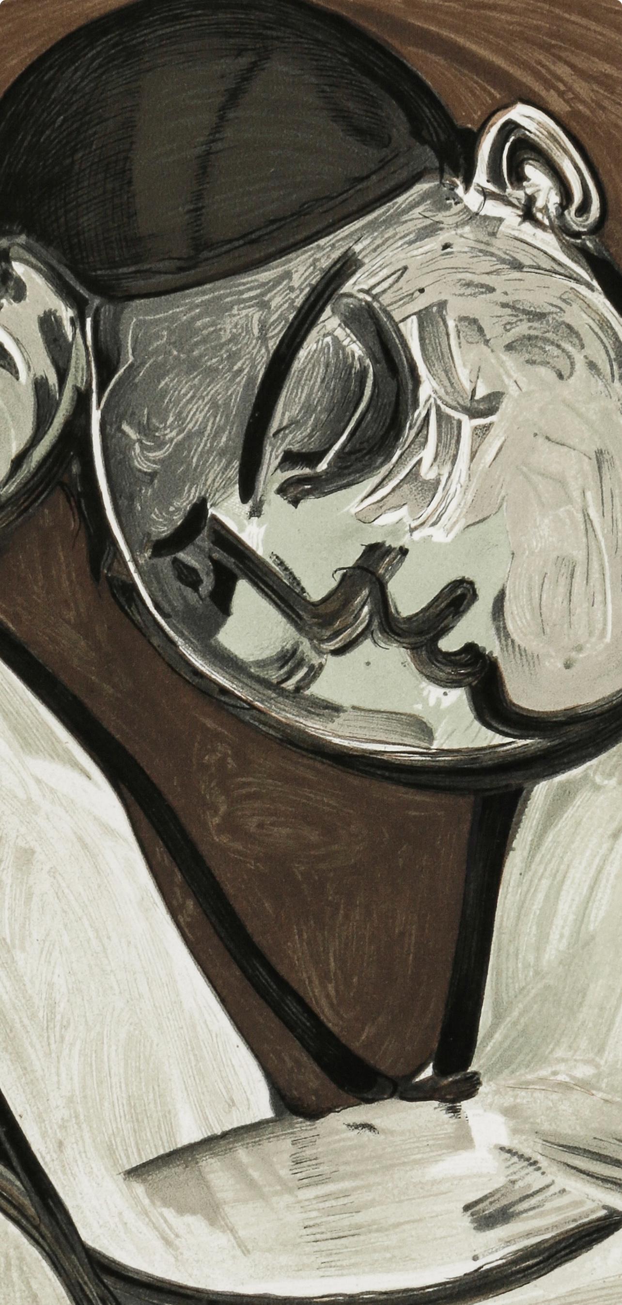 Pablo Picasso, Femme se coiffante, XXe siècle, Limited Edition Lithograph