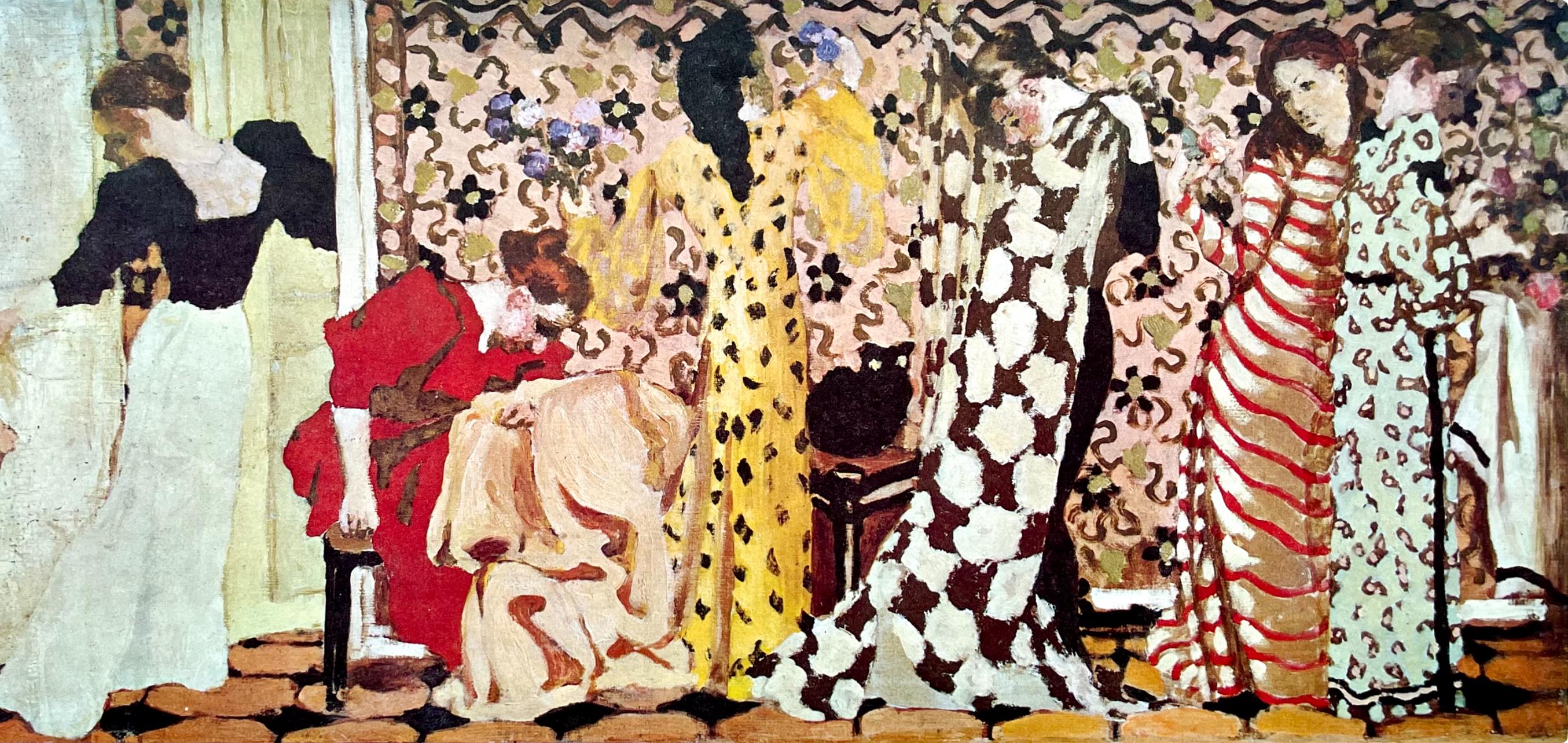 Édouard Vuillard, Composition, Derrière le miroir, Limited Edition Lithograph