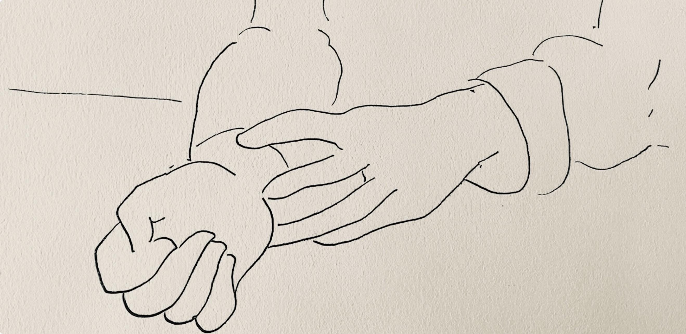 Henri Matisse, Composition, Dessins de Matisse, Hommage nº2, Limited Edition Lithograph