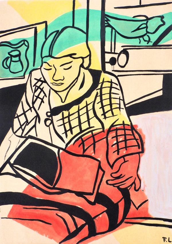 Fernand Léger, Composition, Contrastes, Limited Edition Lithograph