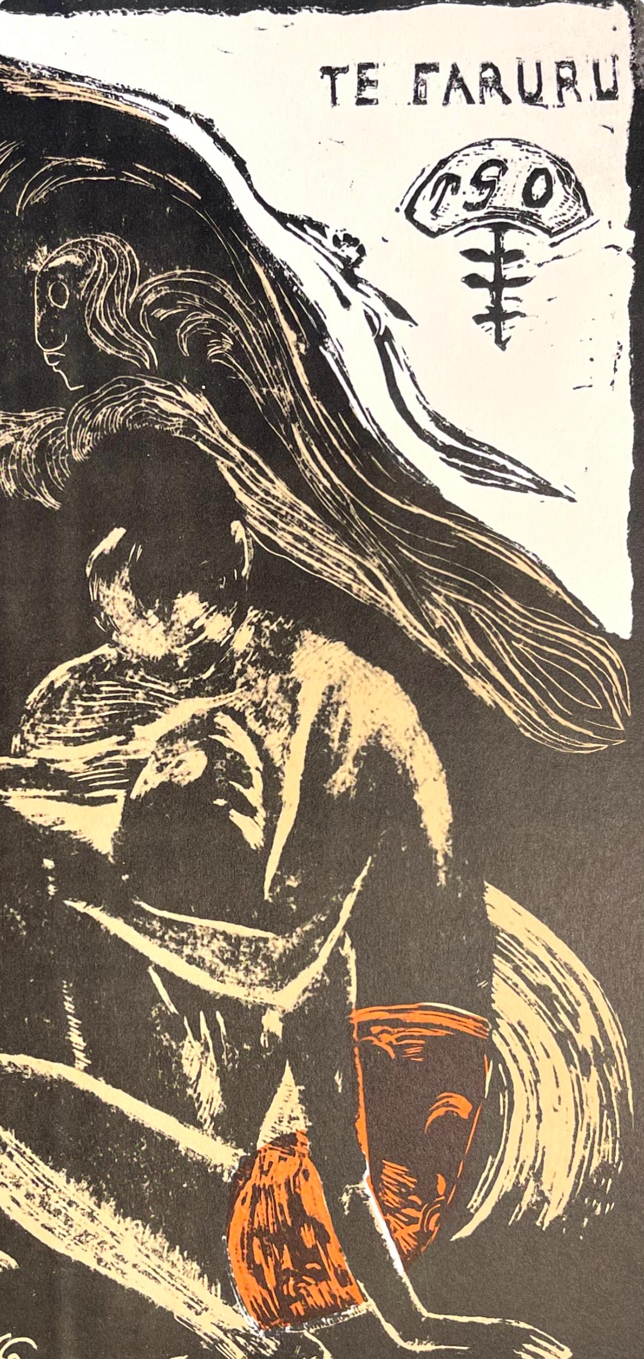 Paul Gauguin, Here We Make Love (Te Faruru), Limited Edition Woodcut