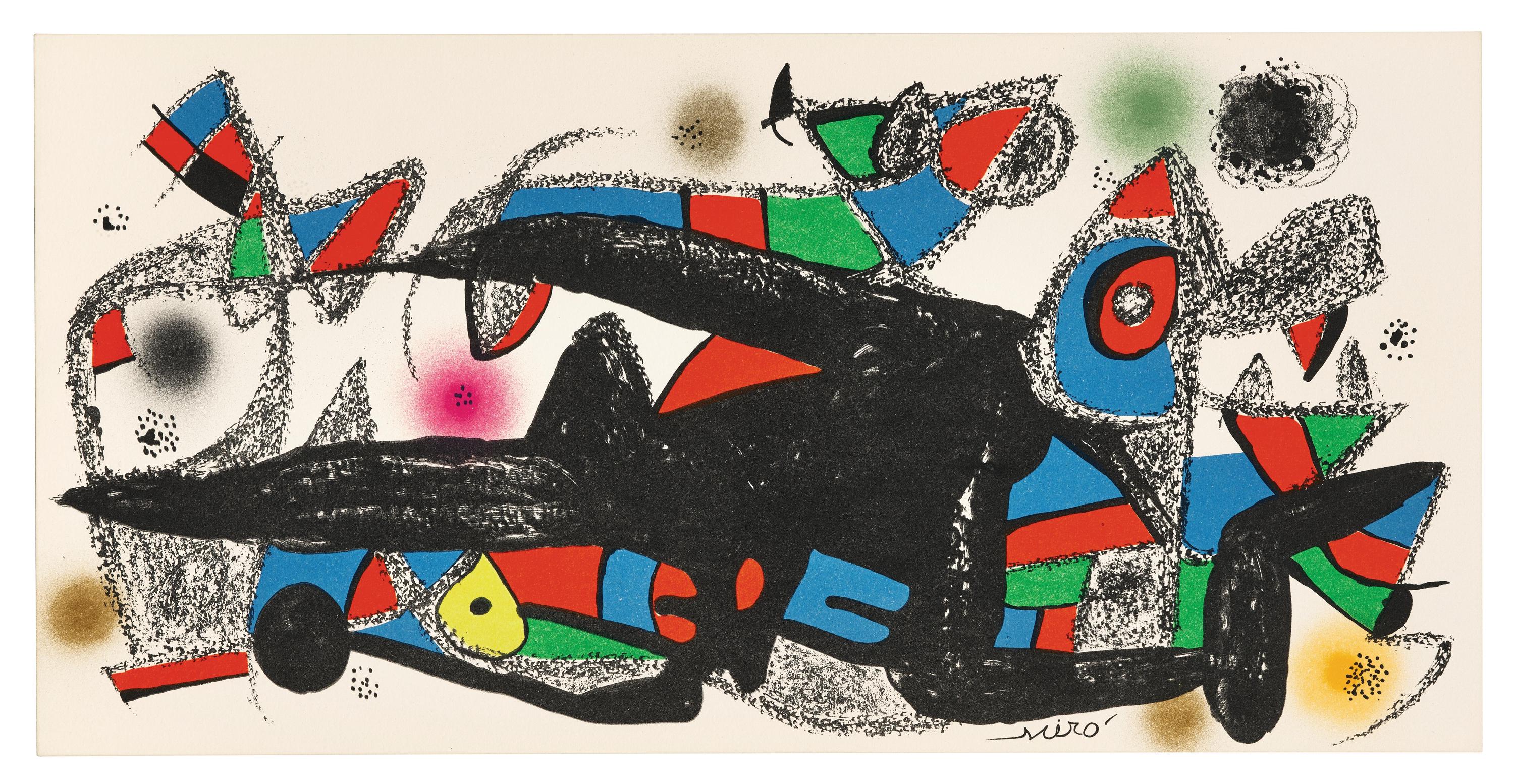 Joan Miró, Composition (Cramer 210; Mourlot 939), Limited Edition Lithograph