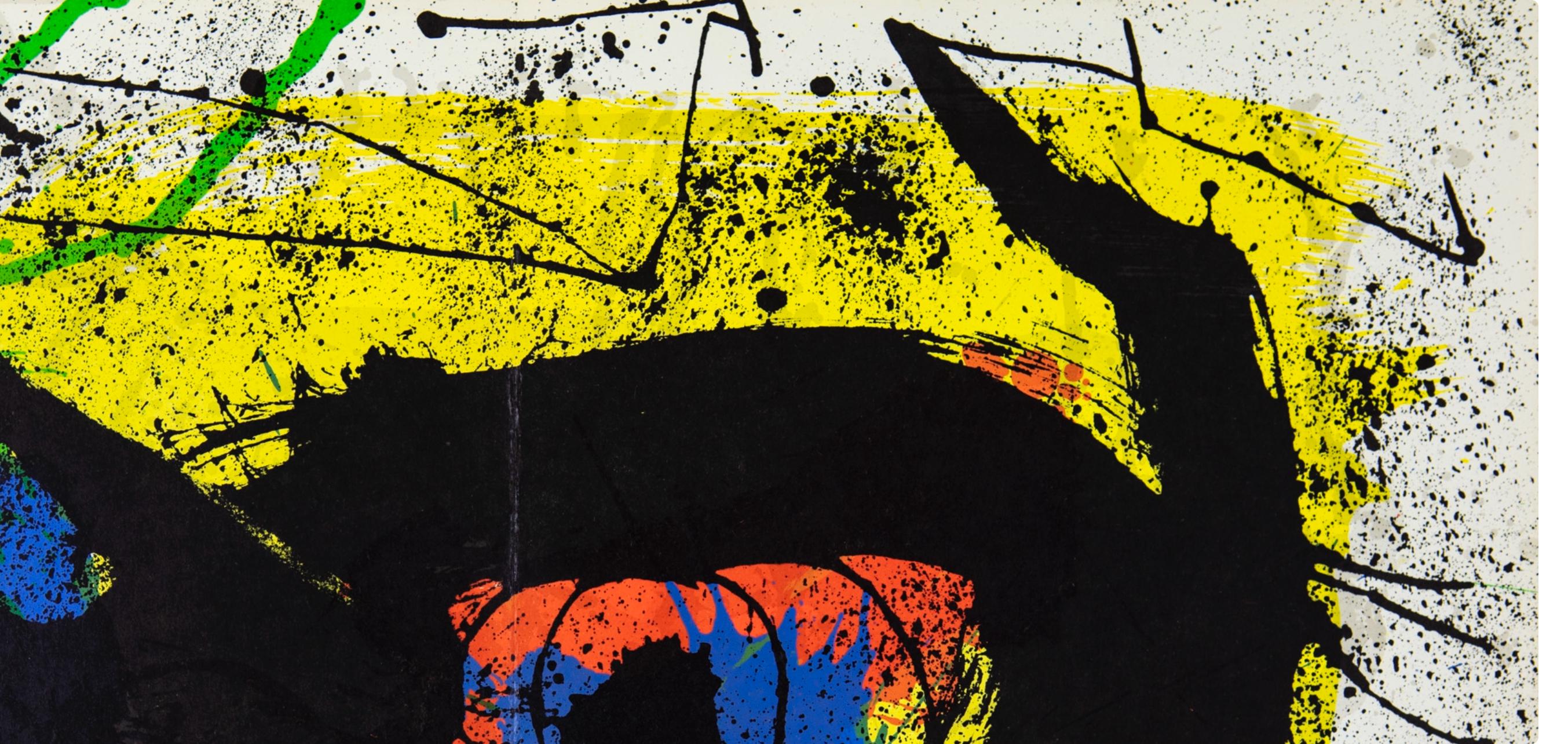 Joan Miró, Composition (Cramer 239; Mourlot 890), Derrière le miroir, Limited Edition Lithograph