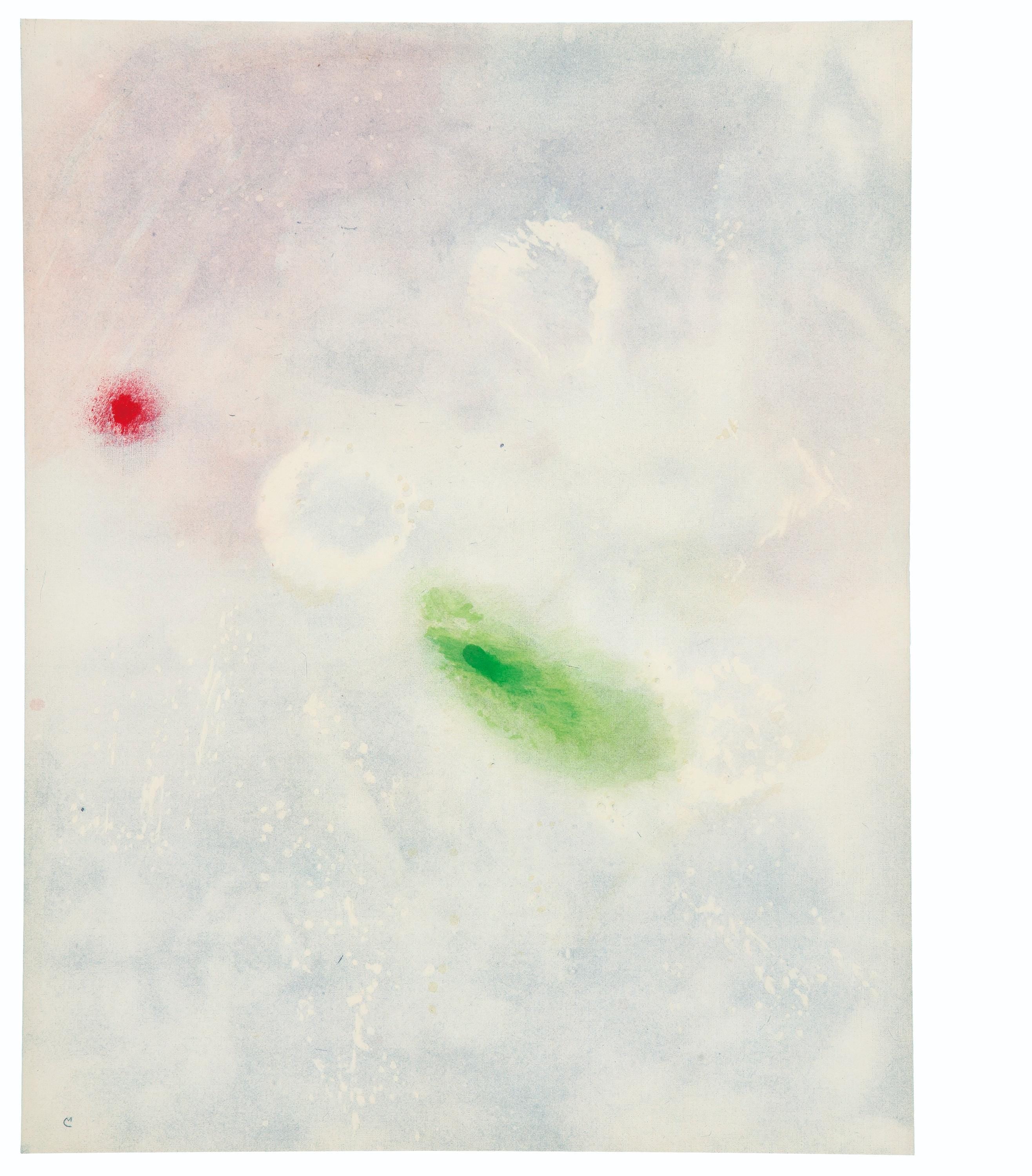 Joan Miró, Composition (Cramer 69; Dupin 292; Mourlot 286-294), Miró 1959-1960, Limited Edition Lithograph