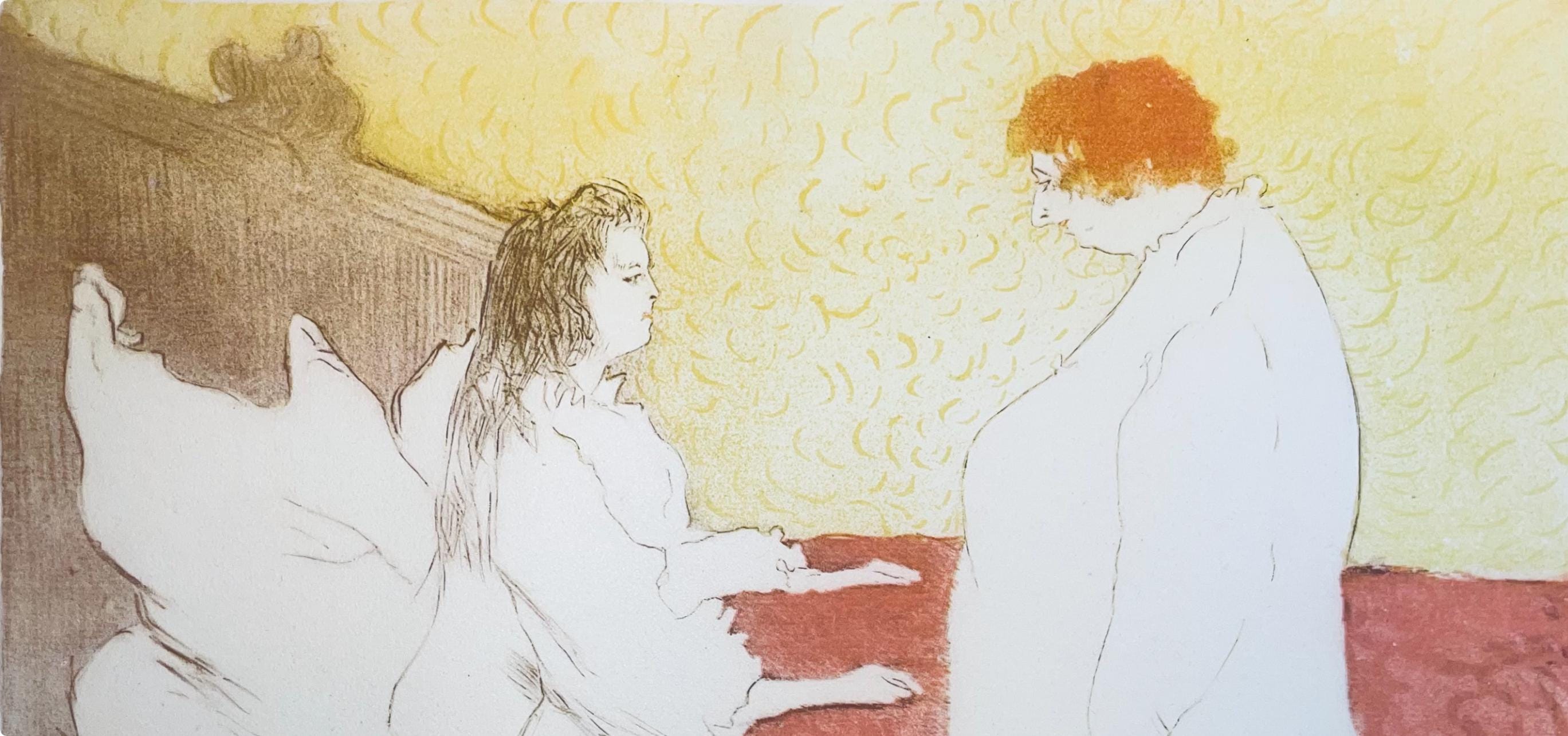 Henri de Toulouse-Lautrec, Composition, Images de Lautrec, 21 Planches en Couleurs, Collezione dell'Obelisco, Limited Edition Lithograph