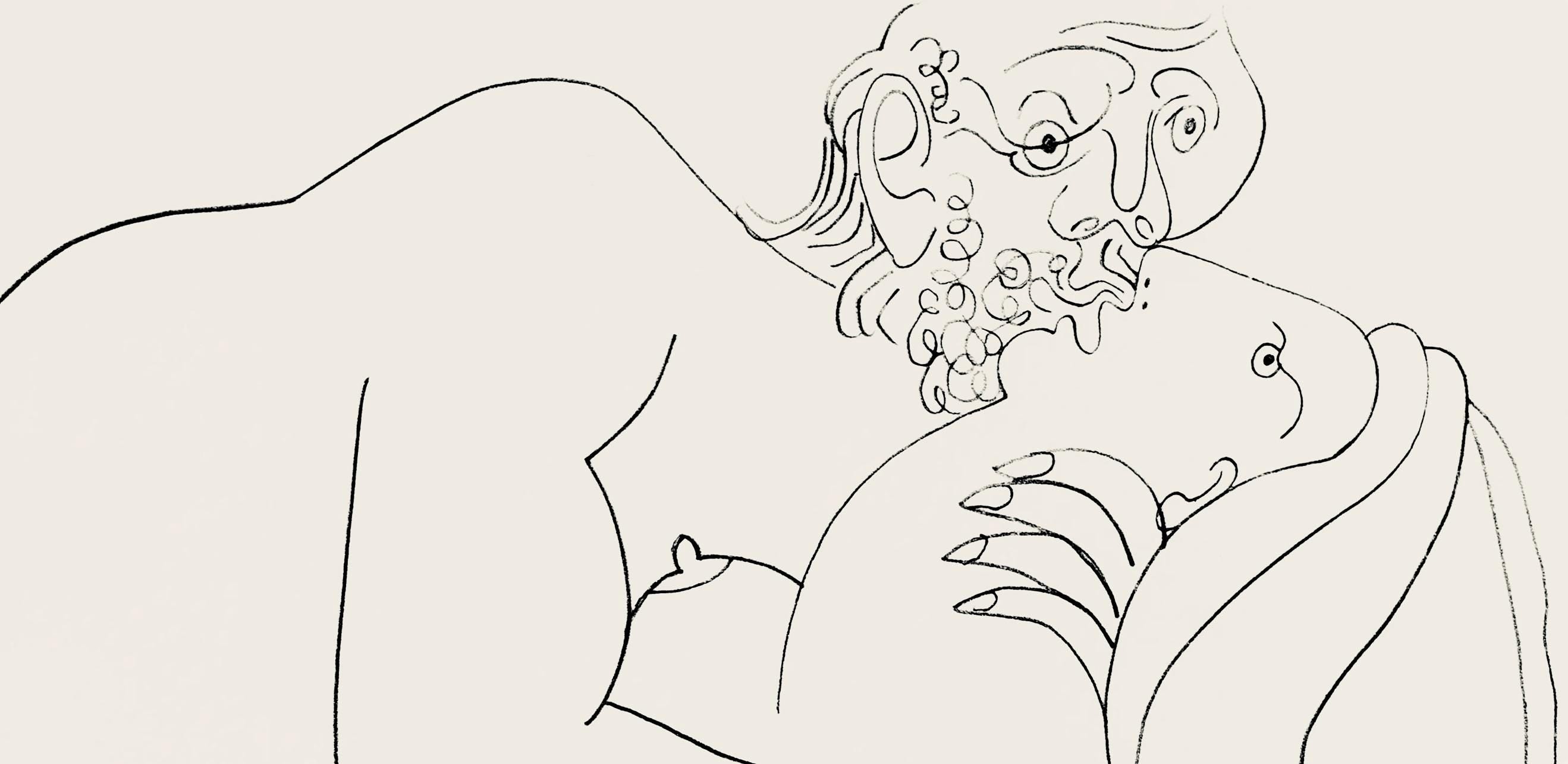 Pablo Picasso, Composition (Orozco 193-204), Au Baiser D'Avignon, Limited Edition Lithograph