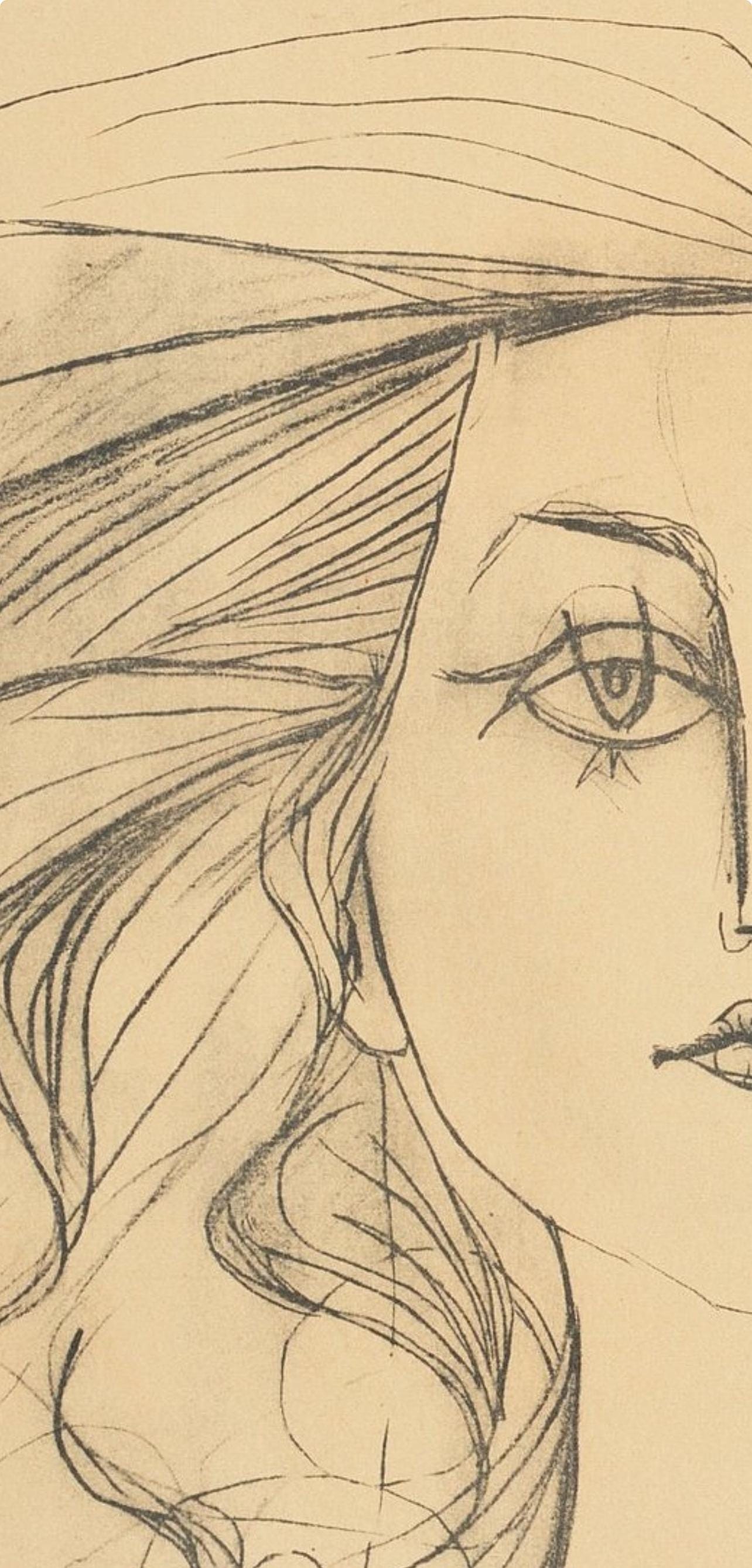 Pablo Picasso, Composition (Cramer 67; Bloch 748; Mourlot 245; Bloch, Books 66), La Guerre et la Paix, Limited Edition Lithograph