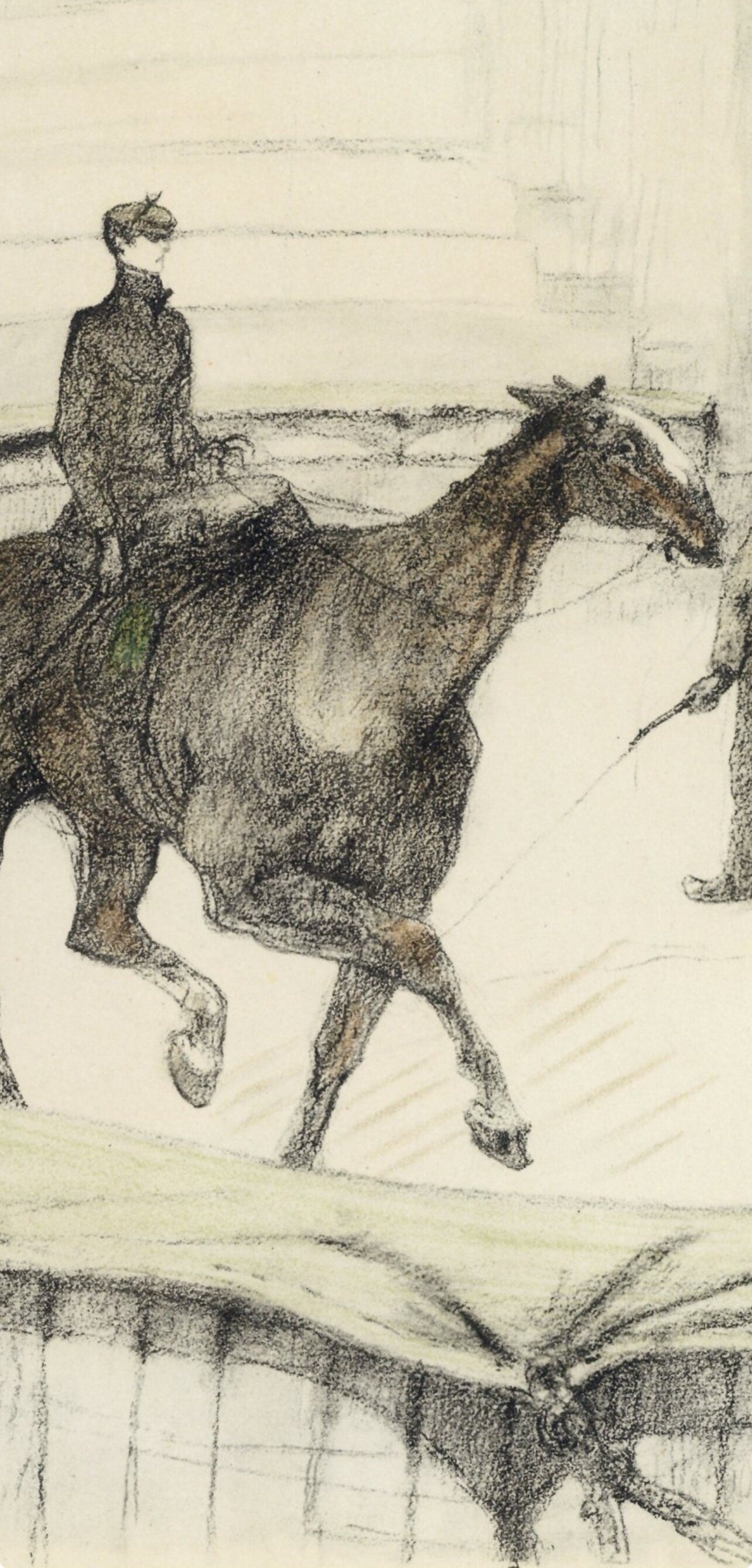 Henri de Toulouse-Lautrec, Travail de repetition, The Circus by Toulouse-Lautrec, Limited Edition Lithograph
