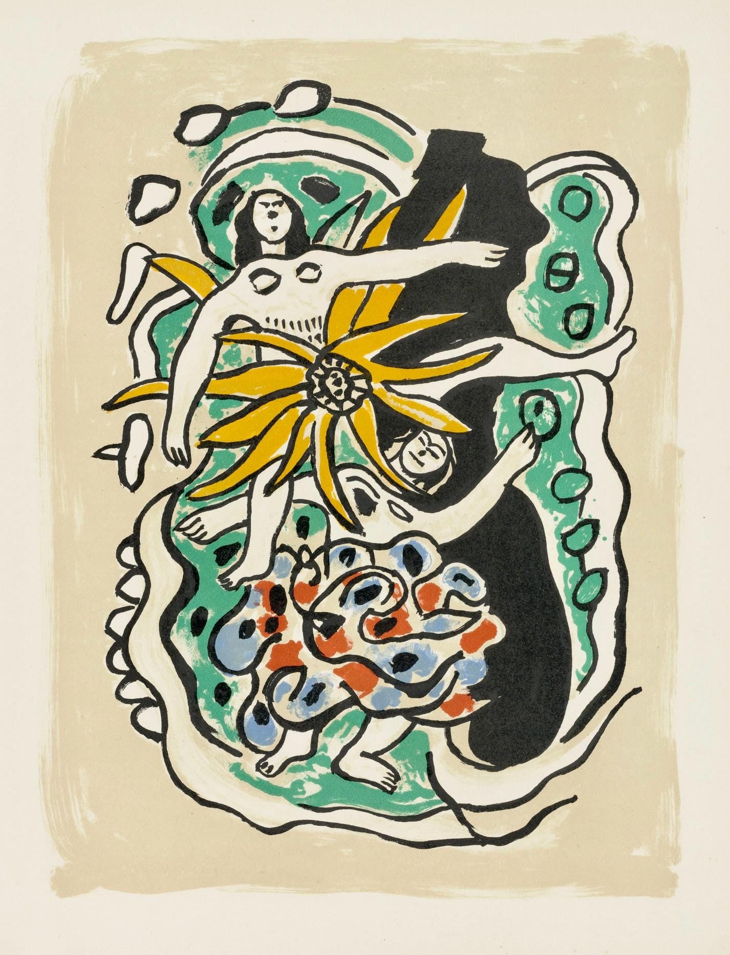 Fernand Léger, Composition, Cirque, Lithographies Originales, Limited Edition Lithograph