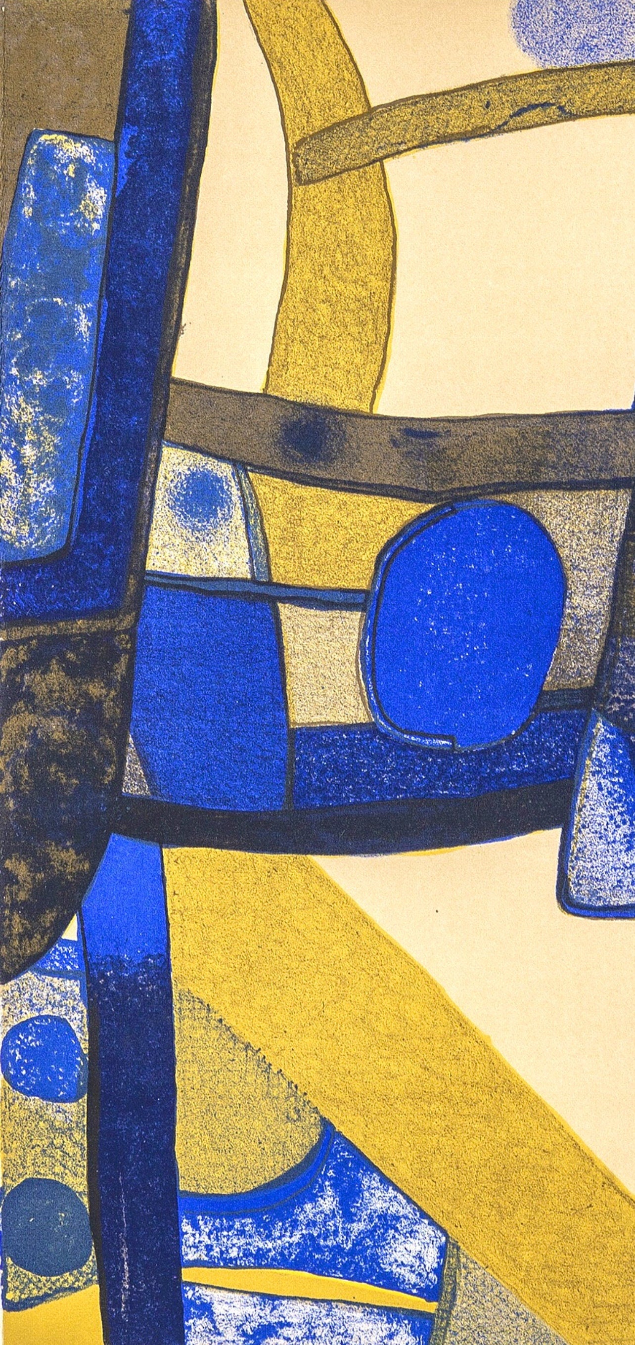 Maurice Estève, Alalito, Souvenirs et portraits d'artistes, Limited Edition Lithograph