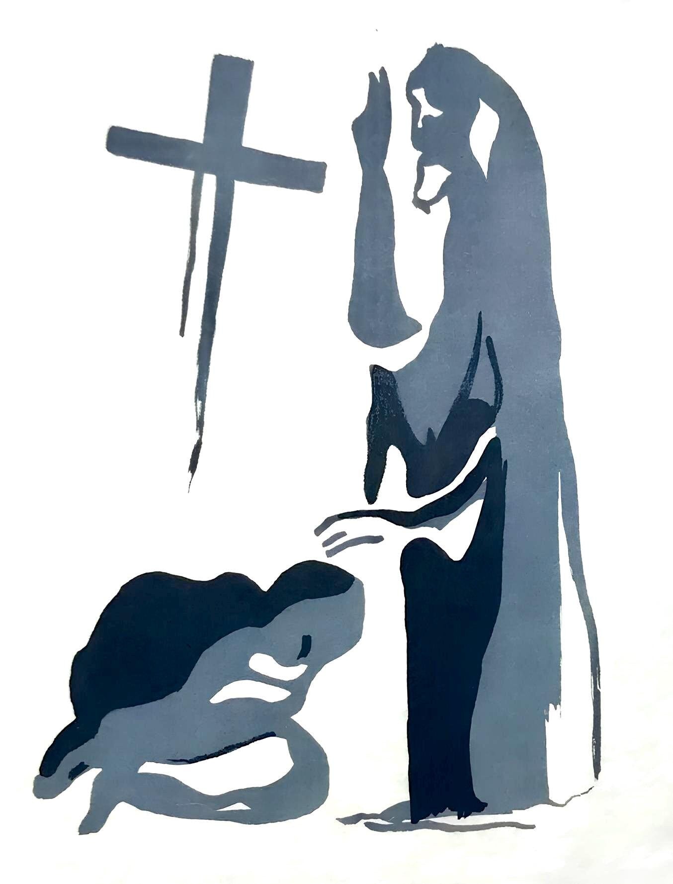 Francisco Borès, Composition, Œuvres complètes d'Albert Camus, Limited Edition Lithograph