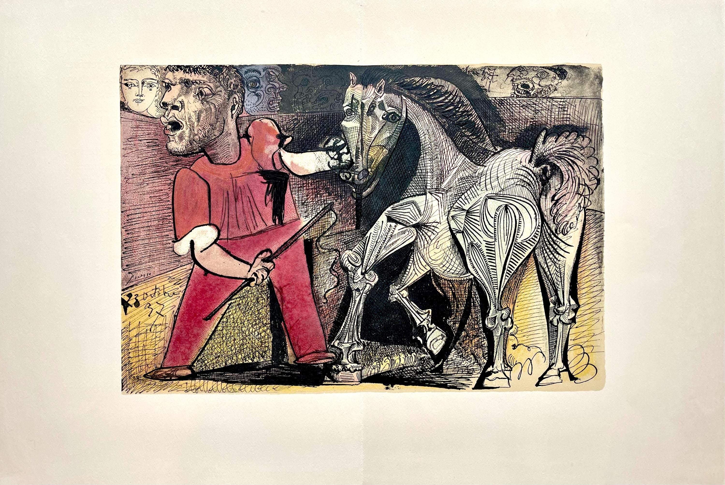 Pablo Picasso, Composition (Cramer 88), Dans l'Atelier de Picasso, Limited Edition Lithograph