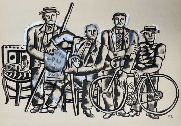 Fernand Léger, Composition, Contrastes, Limited Edition Lithograph