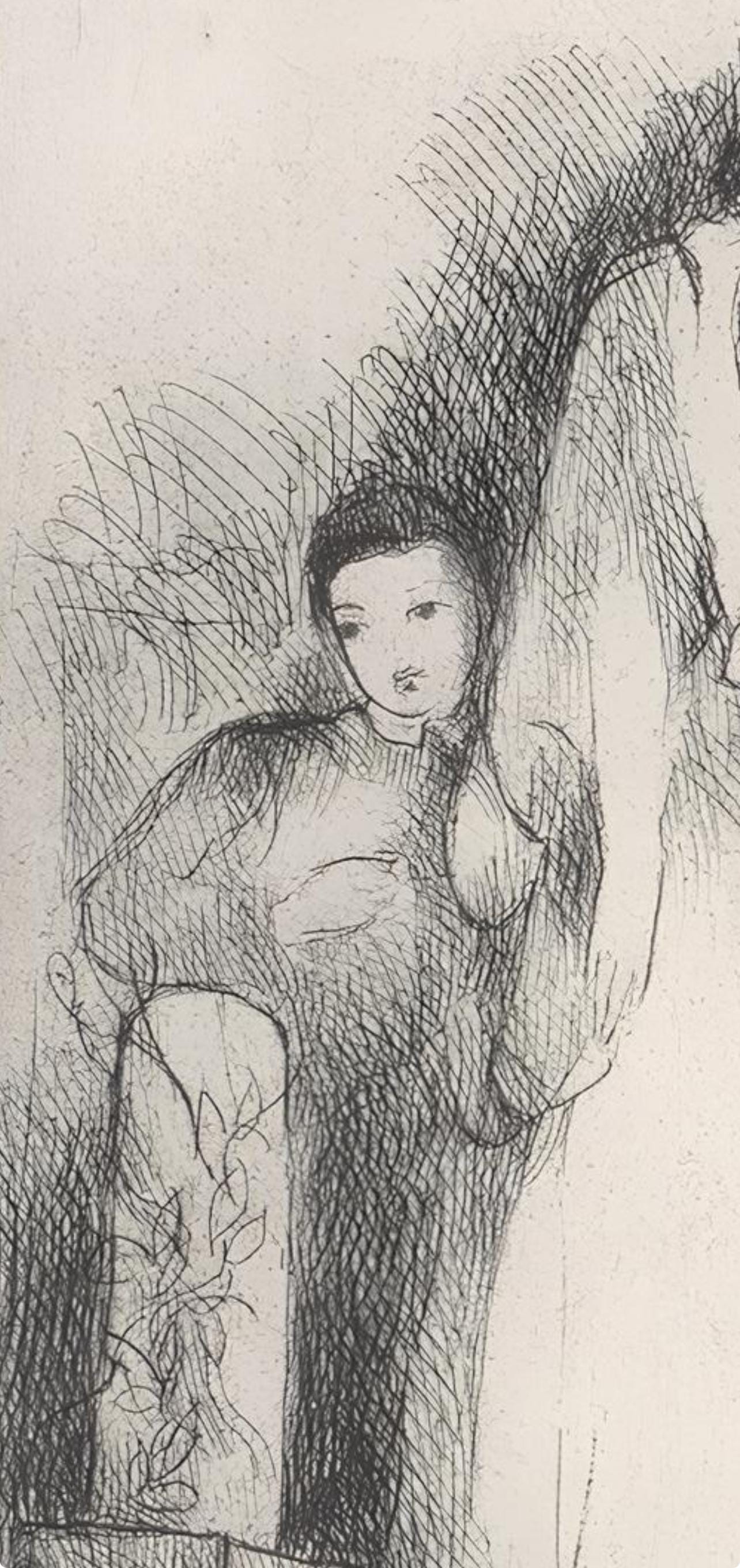 Marie Laurencin, Composition, Antarés, Limited Edition Etching