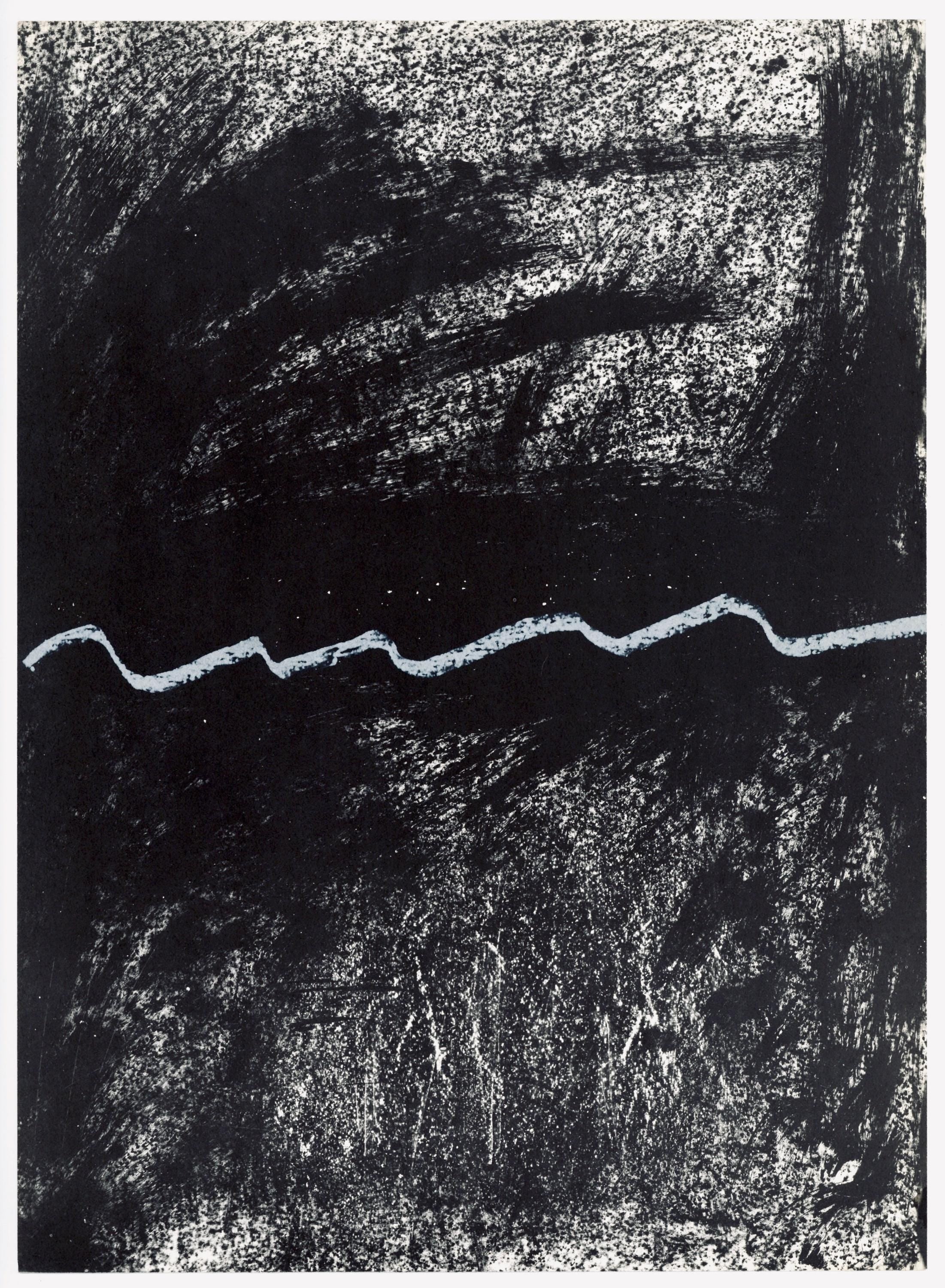 Antoni Tàpies, Composition, Derrière le miroir, Limited Edition Lithograph