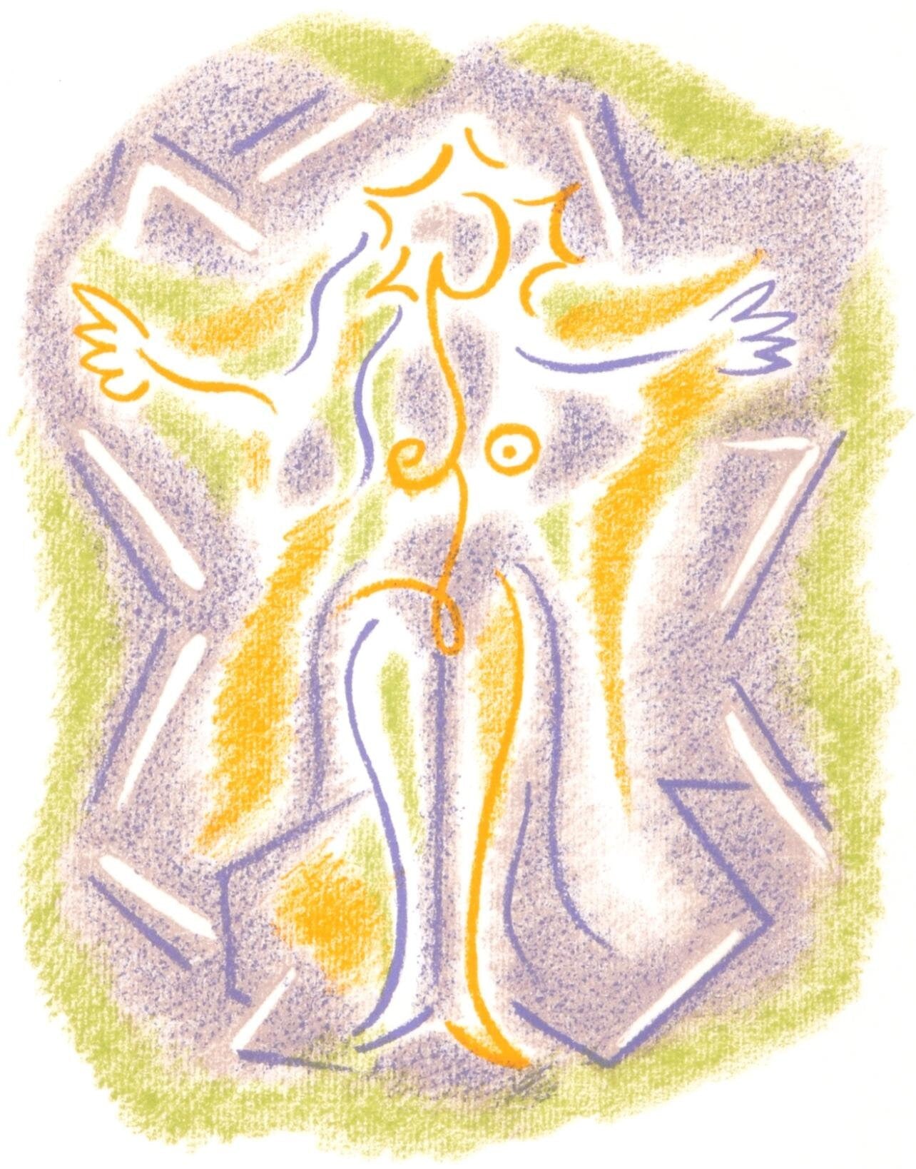 André Masson, Composition (Cramer 97), Une Étoile de Craie, Limited Edition Lithograph
