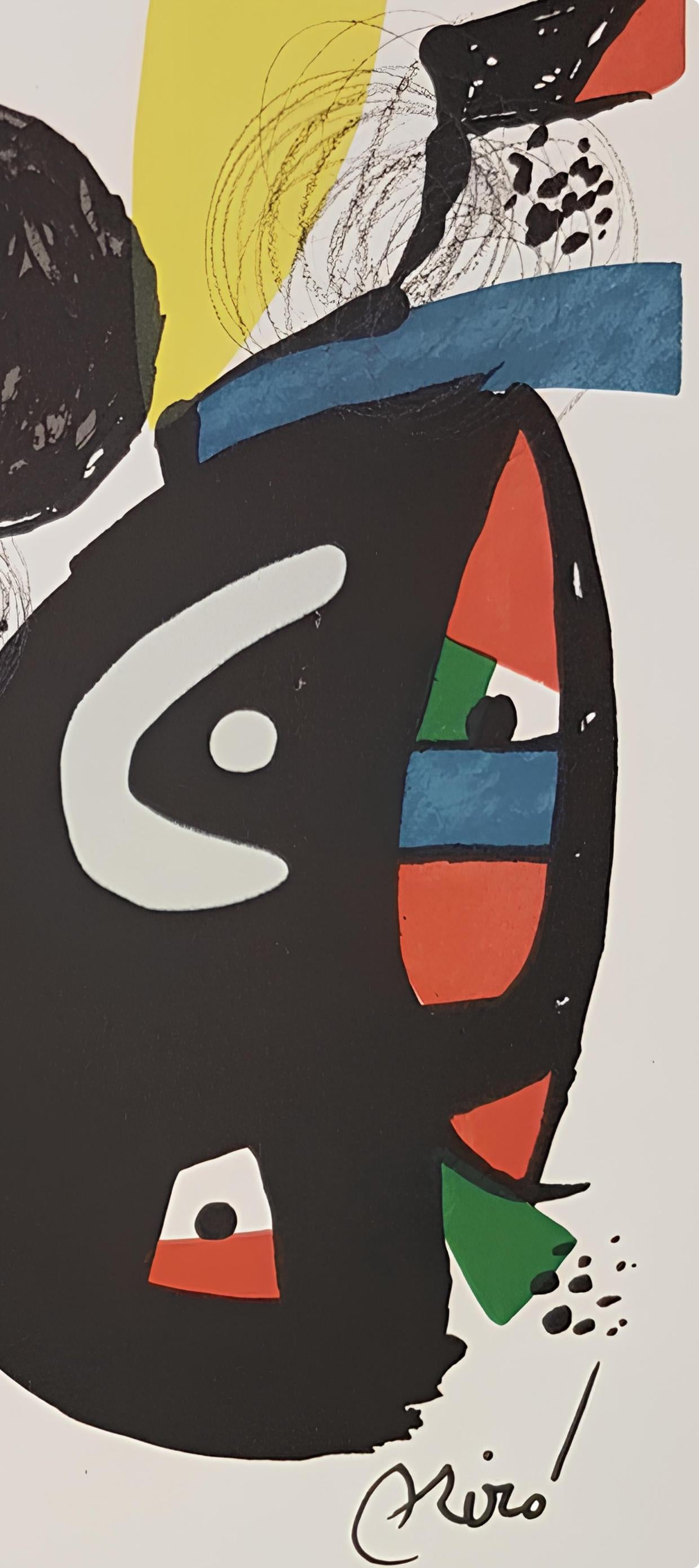 Joan Miró, Composition (Mourlot 1212-1225; Cramer 248), La mélodie acide, Limited Edition Lithograph