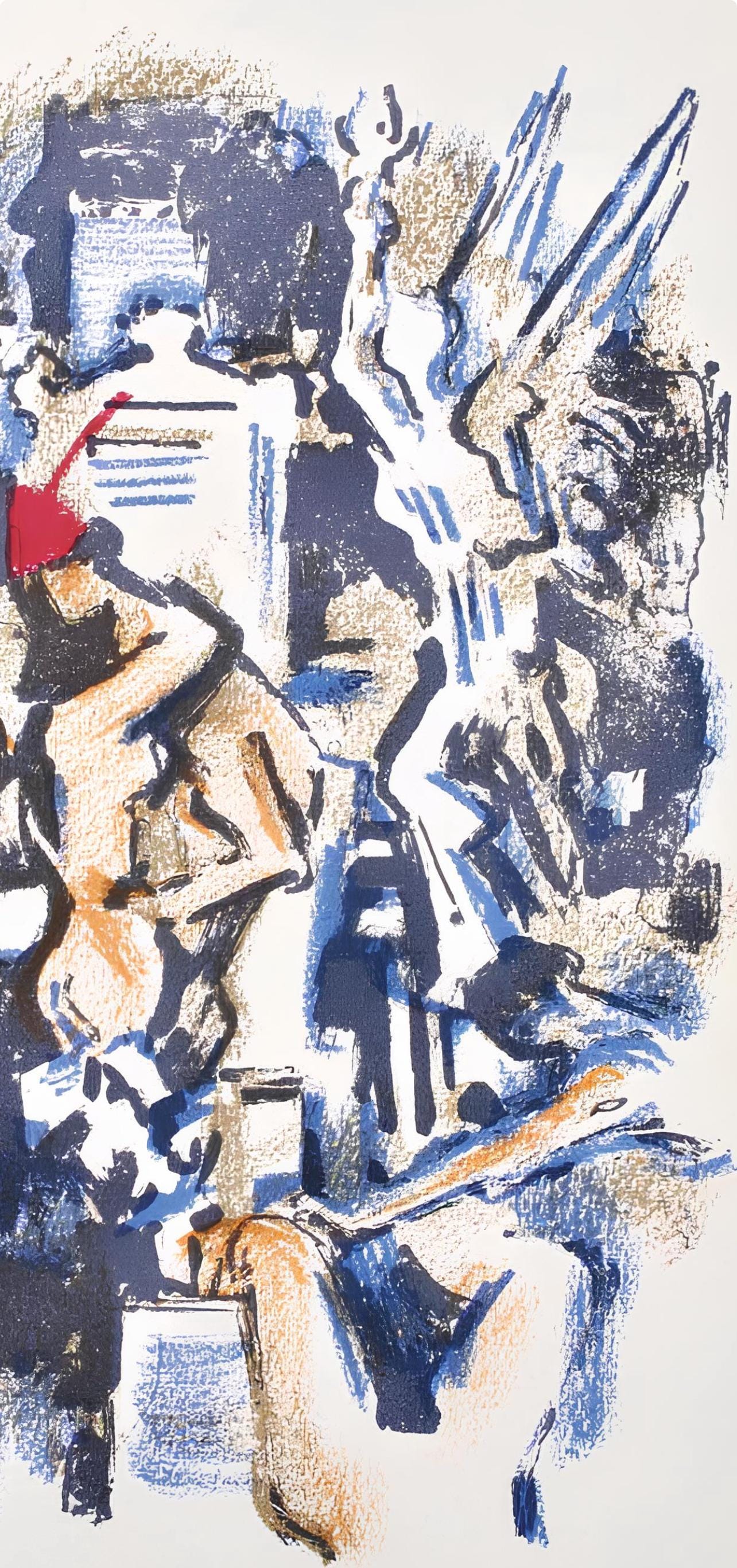 Alexandre Garbell, Composition, Œuvres complètes d'Albert Camus, Limited Edition Lithograph