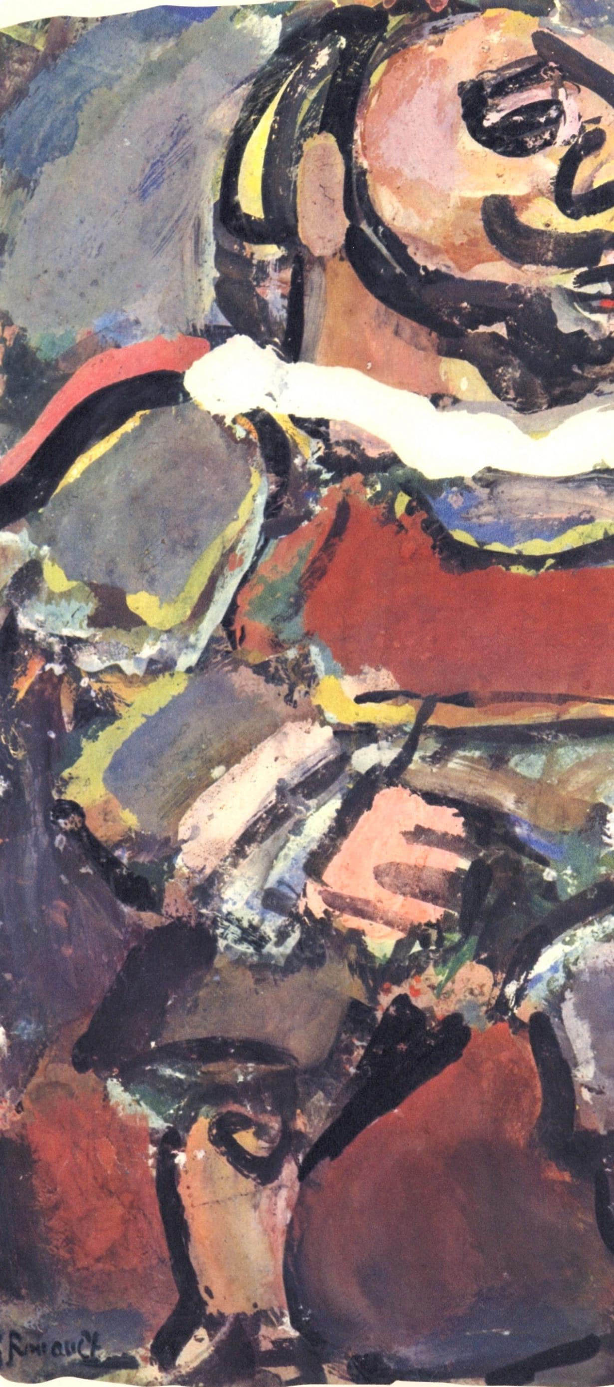 Georges Rouault, Composition, Divertissement, Limited Edition Lithograph