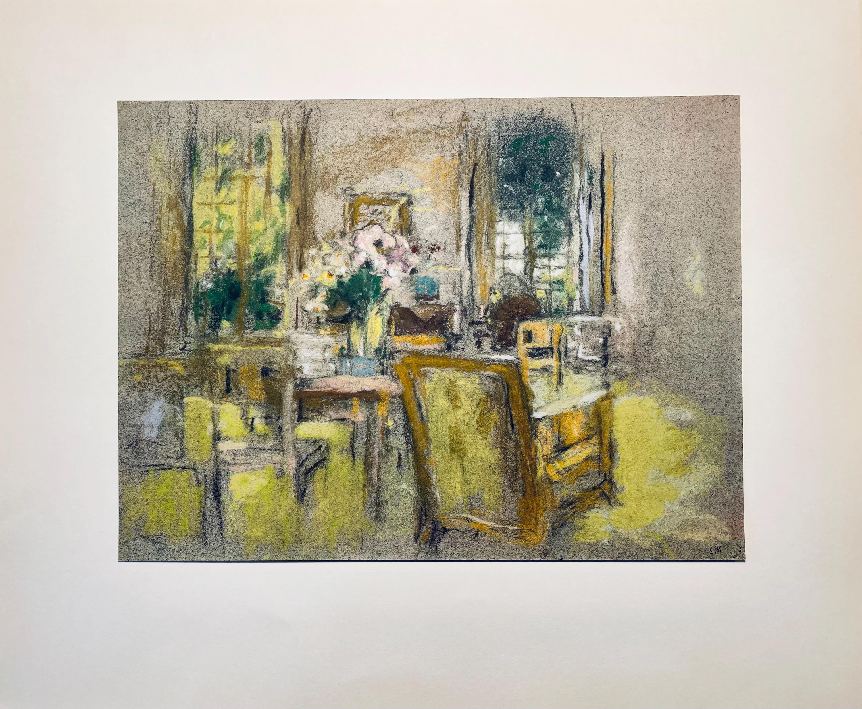 Édouard Vuillard, Composition, Vuillard, Douze Pastels, Limited Edition Lithograph