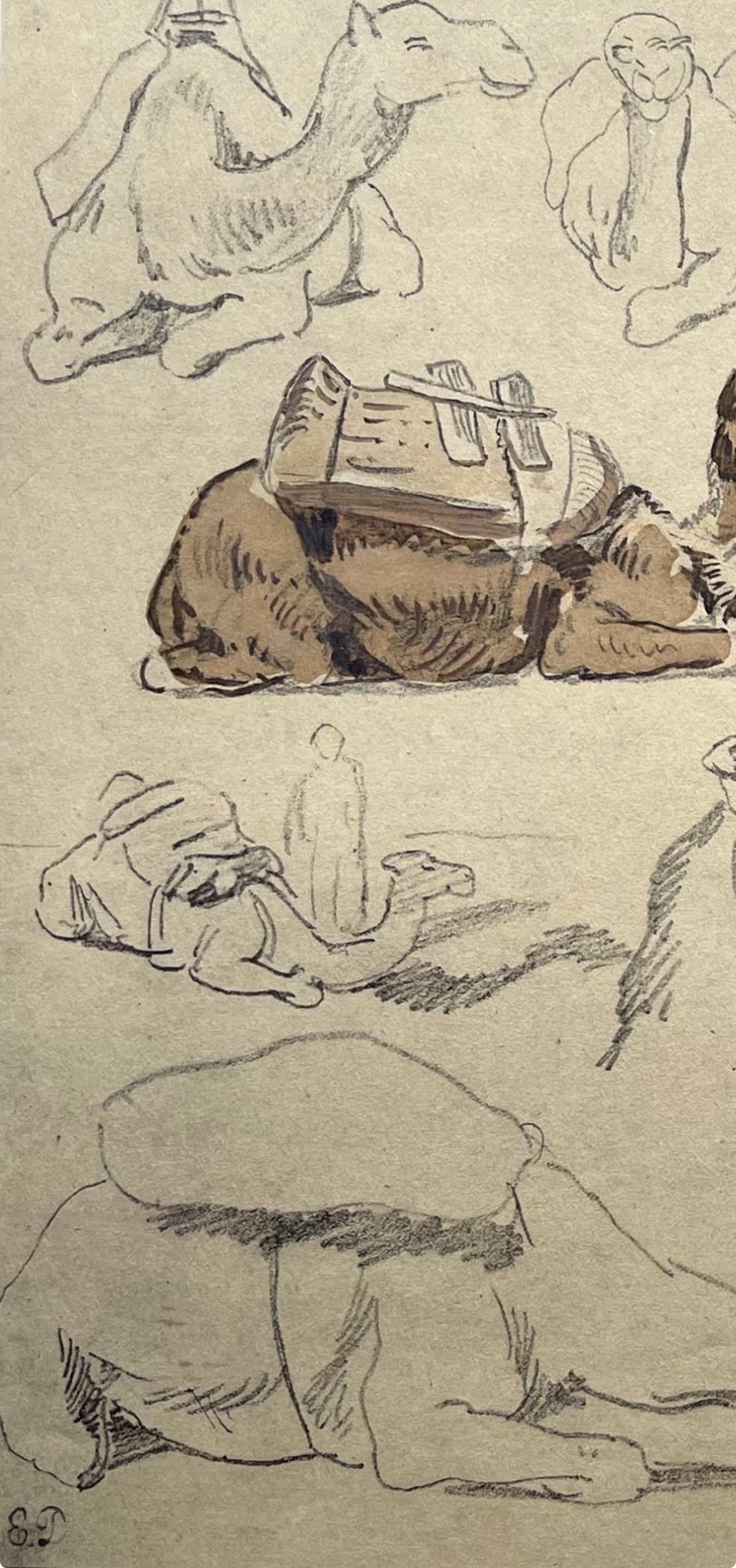 Eugène Delacroix, Composition, Trente et un Dessins et Aquarelles du Maroc, Limited Edition Lithograph