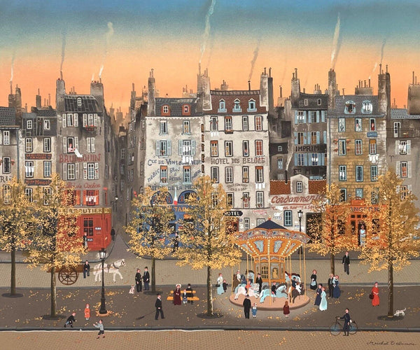 Michel Delacroix, Le Mange, Limited Edition Lithograph