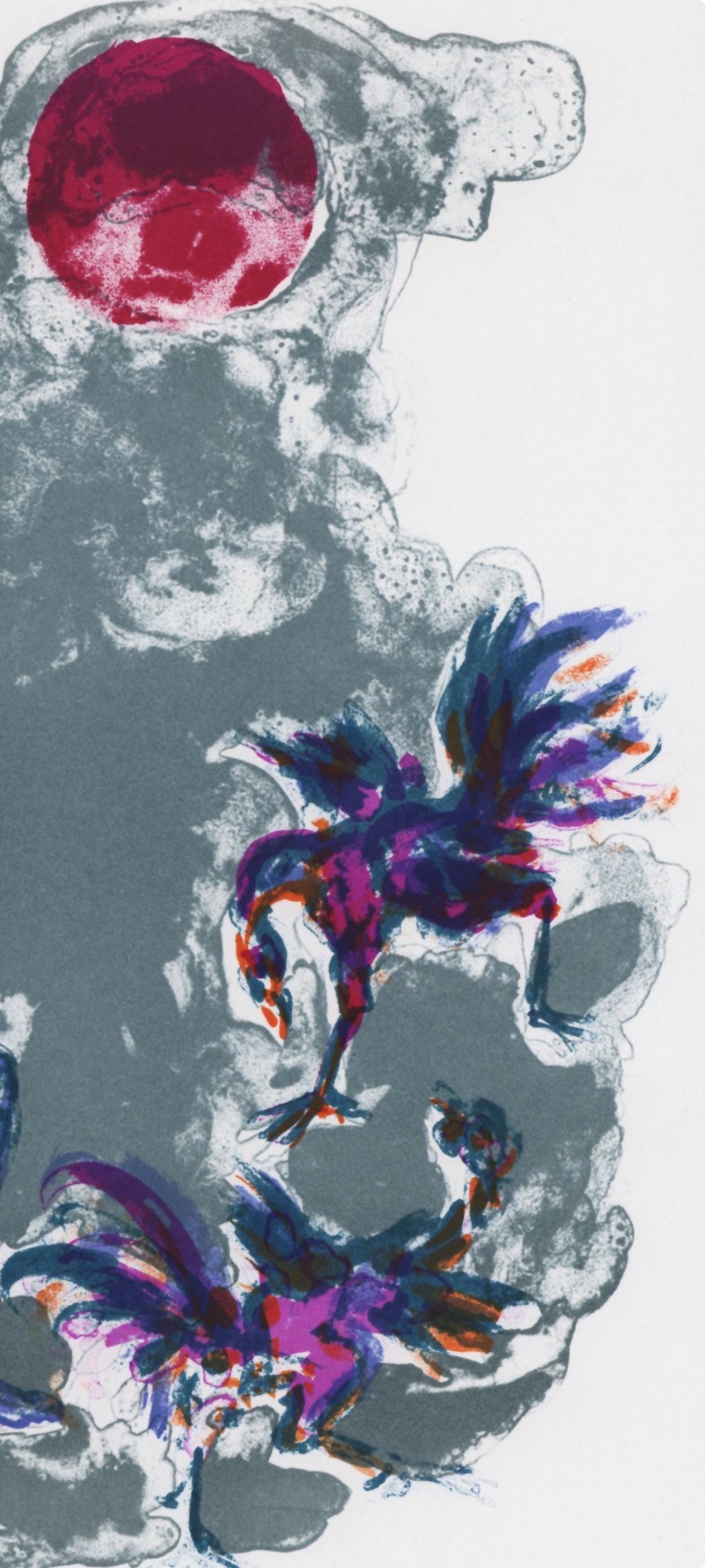 Walter Spitzer, Composition, L'Odyssée, Limited Edition Lithograph