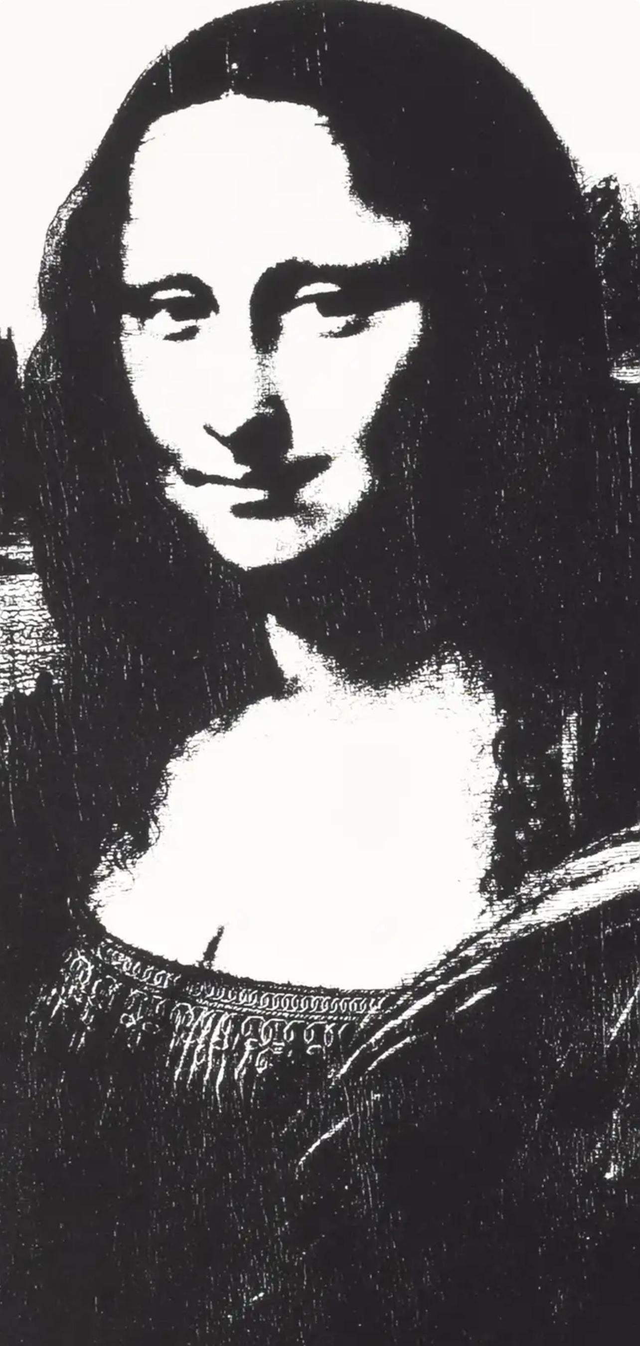 Andy Warhol, Mona Lisa (after Leonardo da Vinci), Official Limited Edition, Sunday B. Morning, Silkscreen