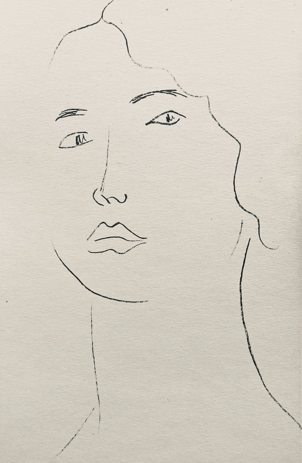 Henri Matisse, Composition (Dutel 3), Dessins de Henri-Matisse, Limited Edition Lithograph