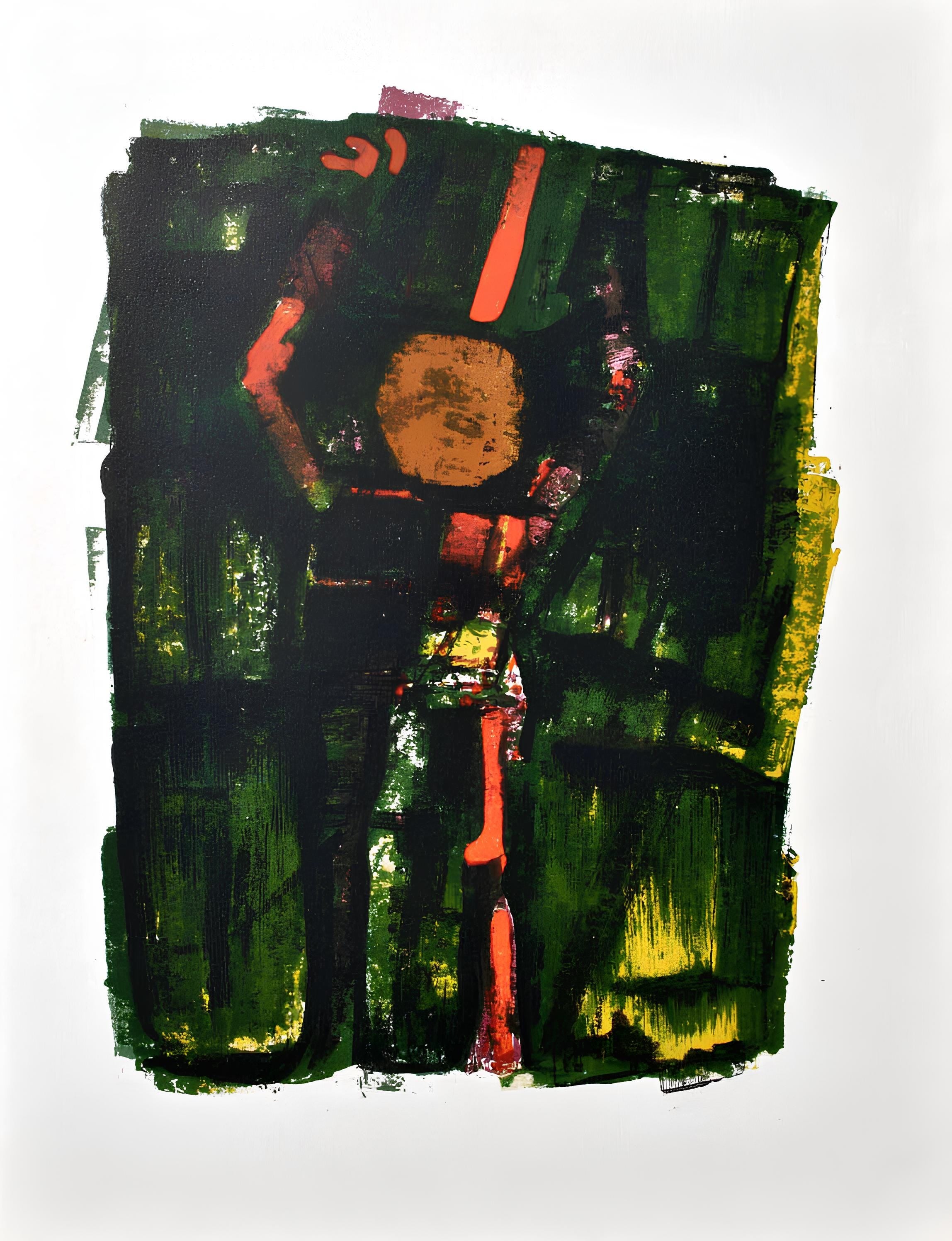 Orlando Pelayo, Composition, Œuvres complètes d'Albert Camus, Limited Edition Lithograph
