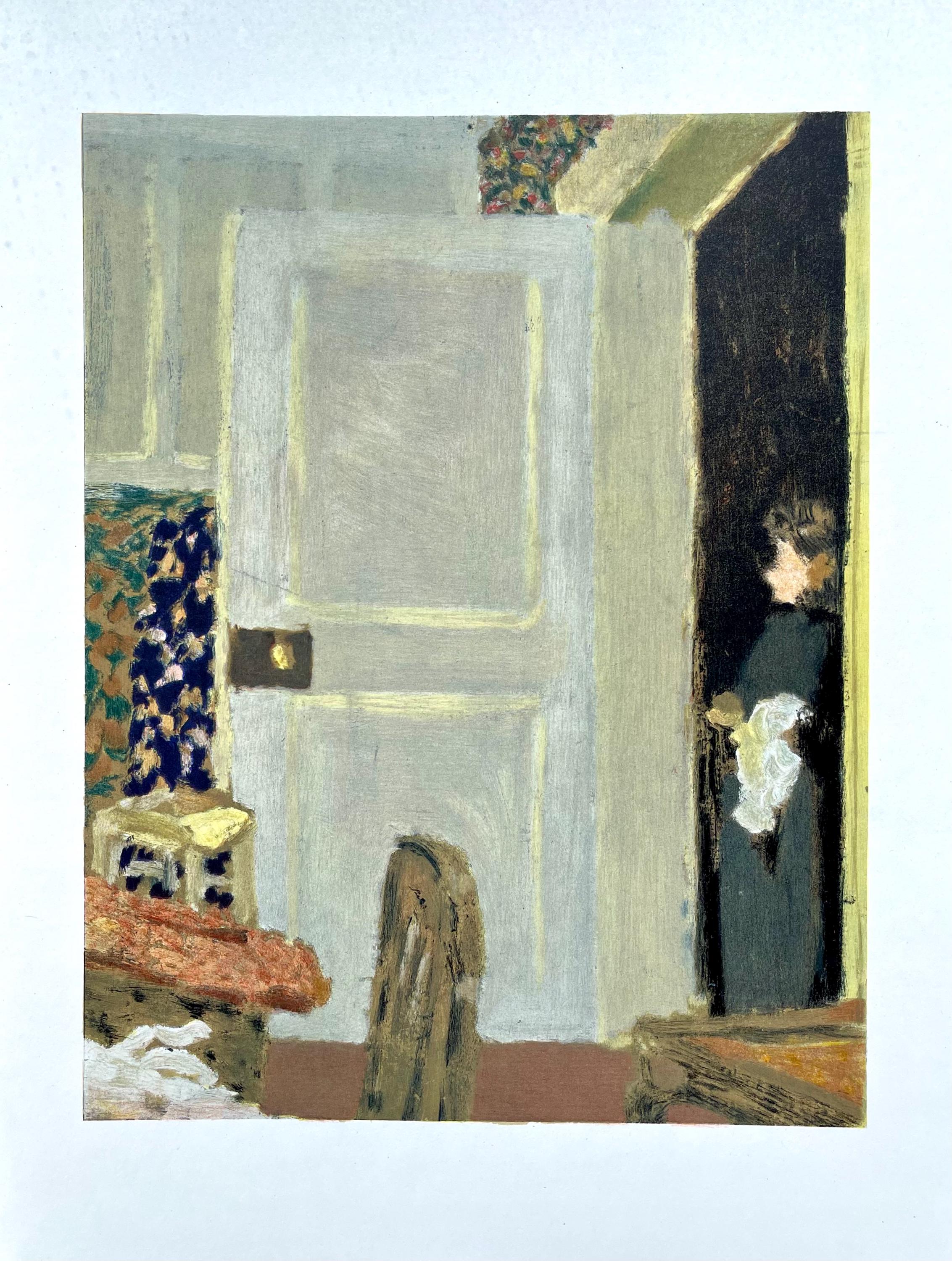 Édouard Vuillard, Composition, Derrière le miroir, Limited Edition Lithograph