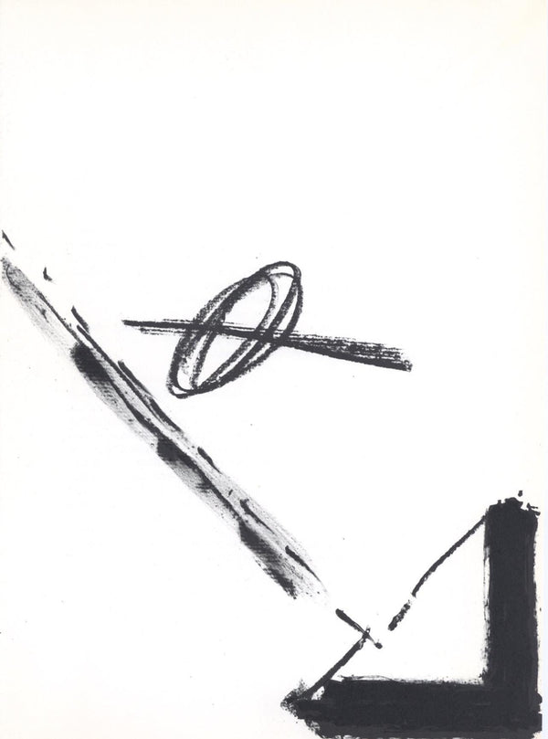 Antoni Tàpies, Composition, Derrière le miroir, Limited Edition Lithograph