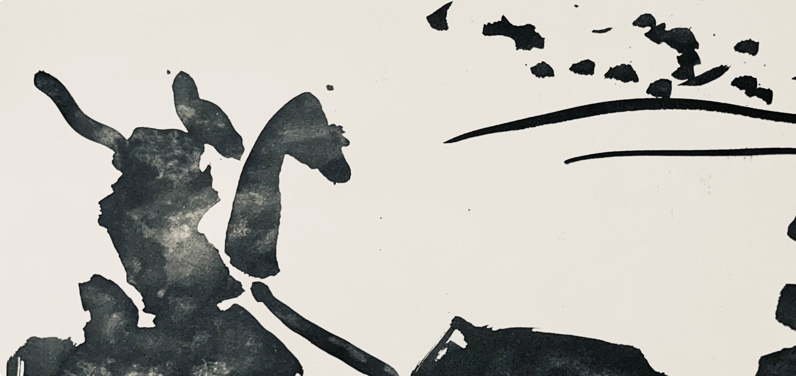 Pablo Picasso, Composition (Bloch 1276; Czwiklitzer 23), Toros y Toreros, Limited Edition Lithograph